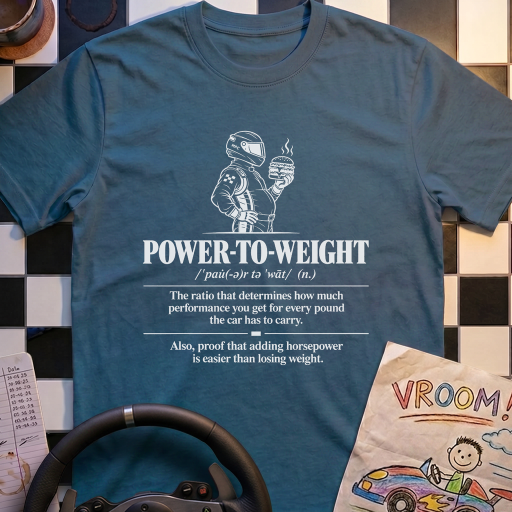 Power to Weight Definition T-Shirt