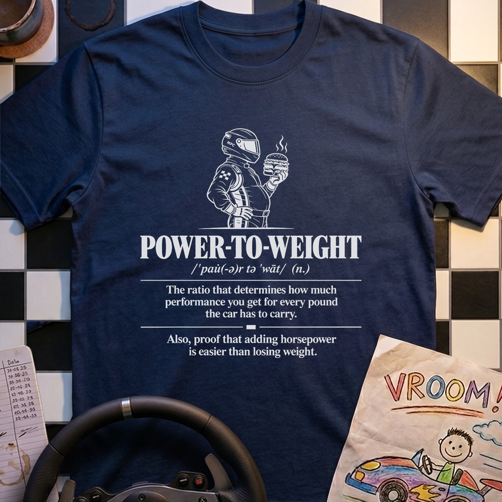 Power to Weight Definition T-Shirt