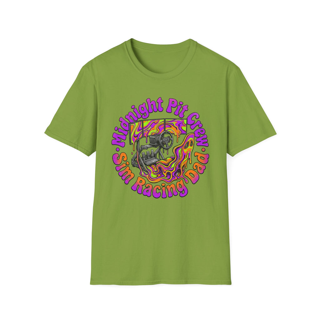 Psychedelic Racing Dad T-Shirt