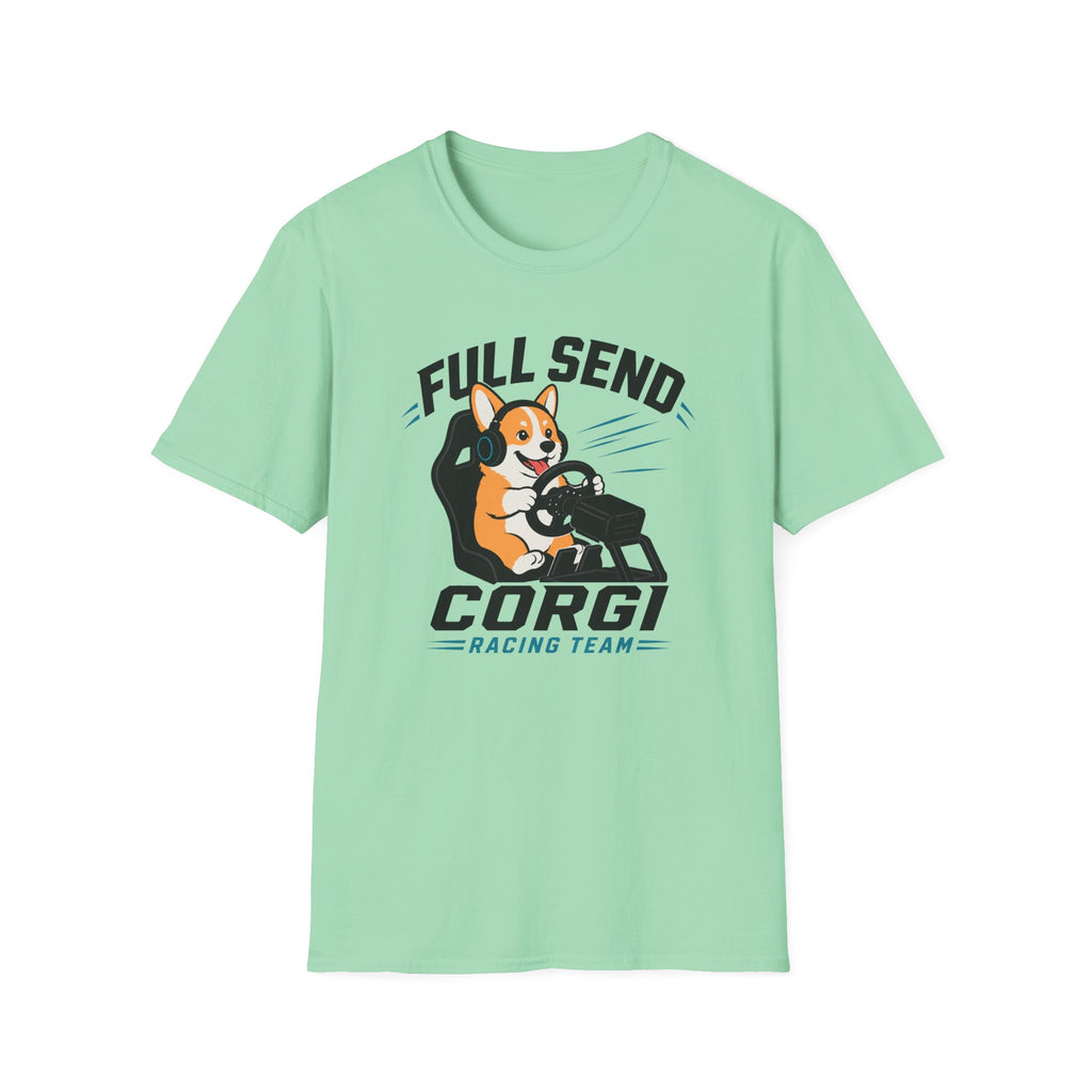 Full Send Corgi Team T-Shirt