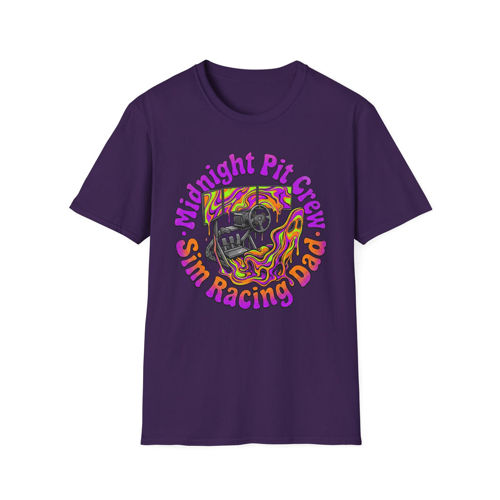 Psychedelic Racing Dad T-Shirt