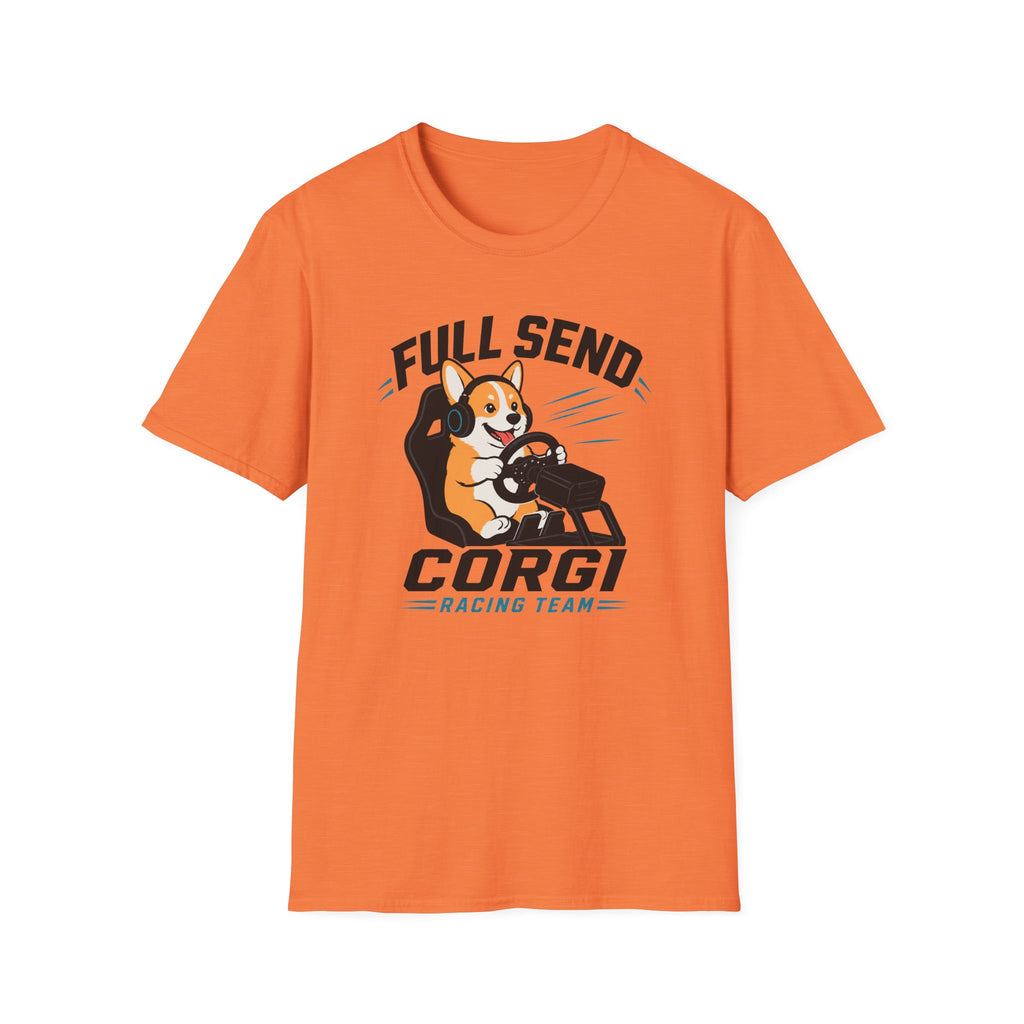 Full Send Corgi Team T-Shirt