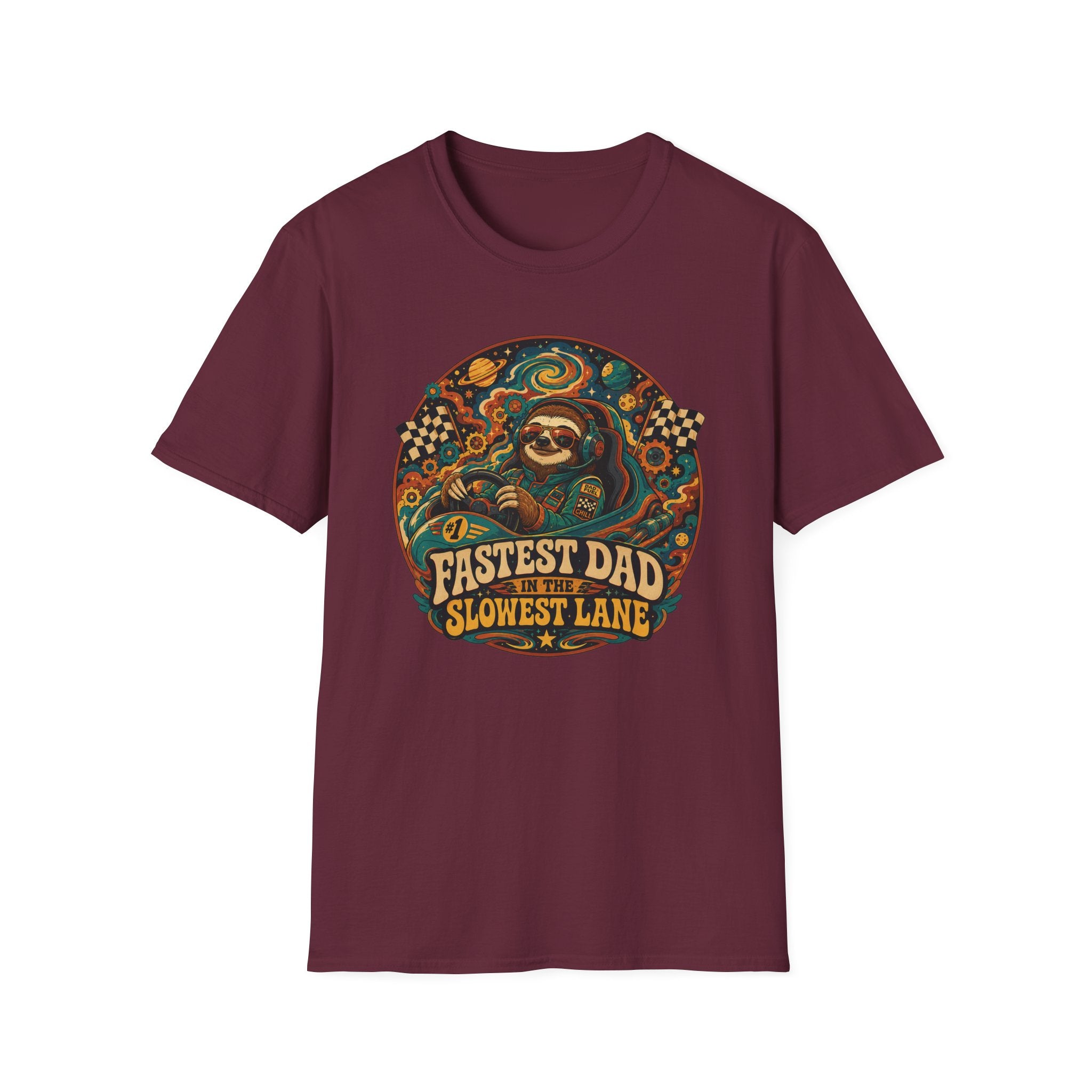 Fastest Dad in the Slowest Lane T-Shirt