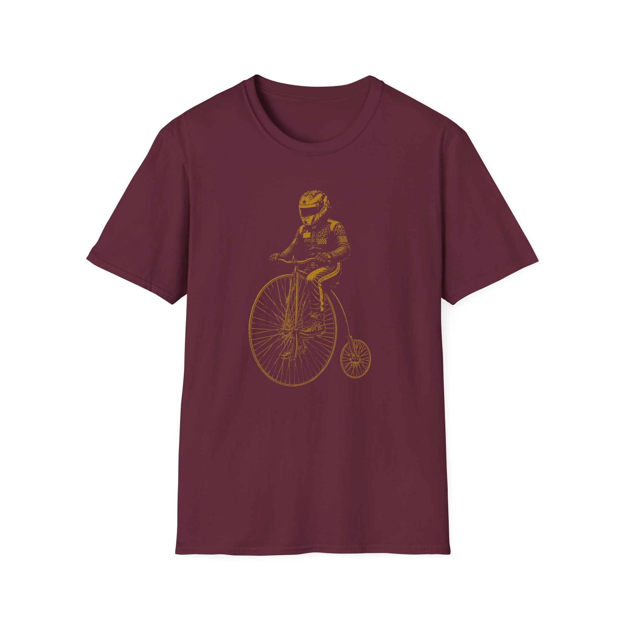 Simi Rides A Penny Farthing T-Shirt