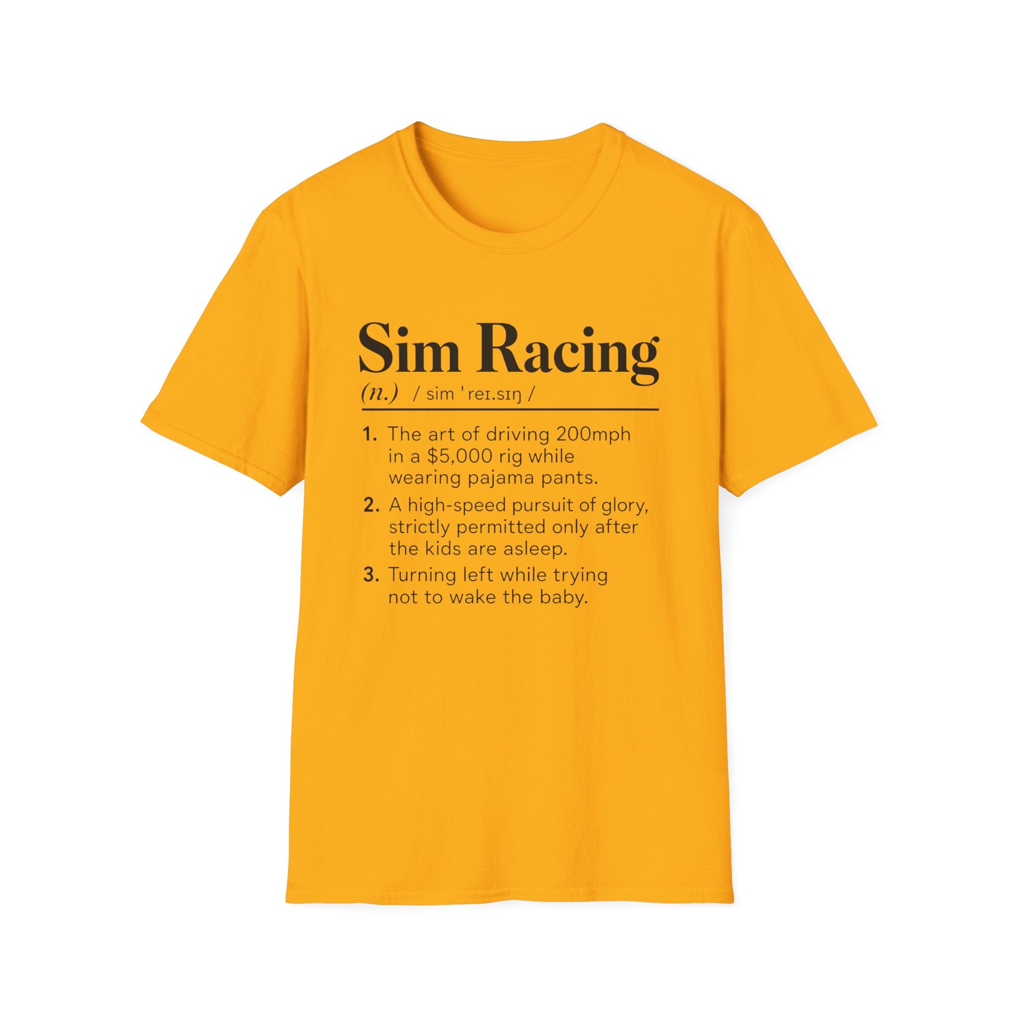 Sim Racing Definition T-Shirt