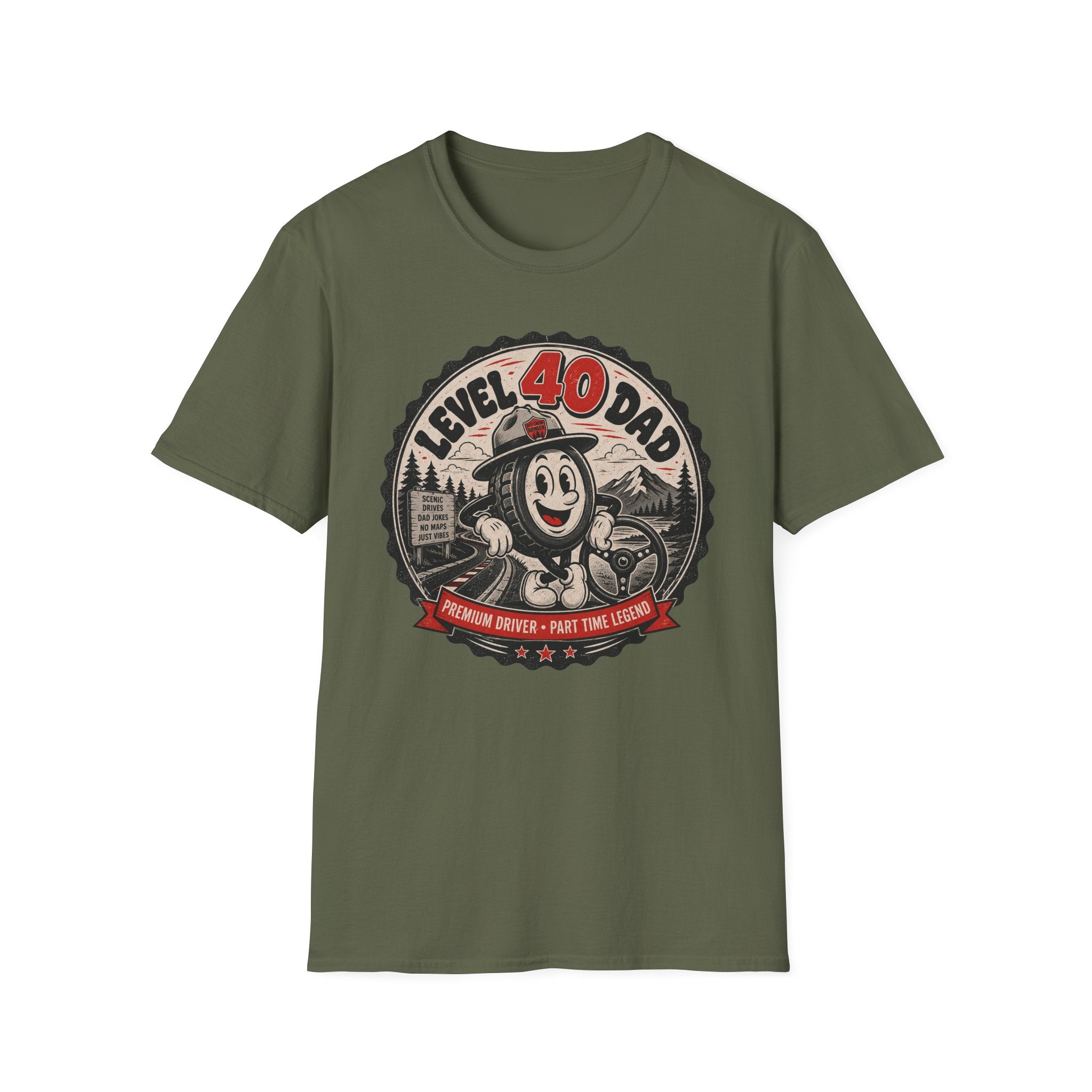 Level 40 Ranger Dad T-Shirt