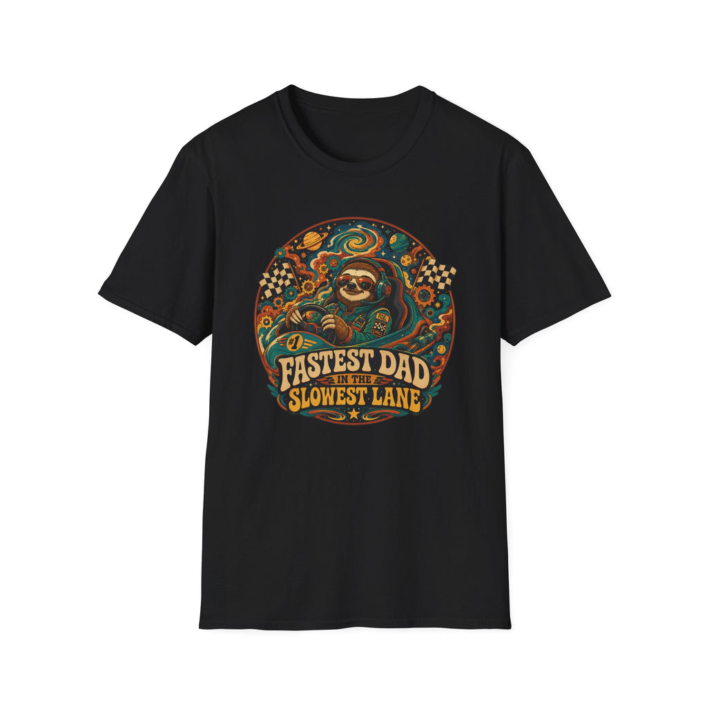 Fastest Dad in the Slowest Lane T-Shirt