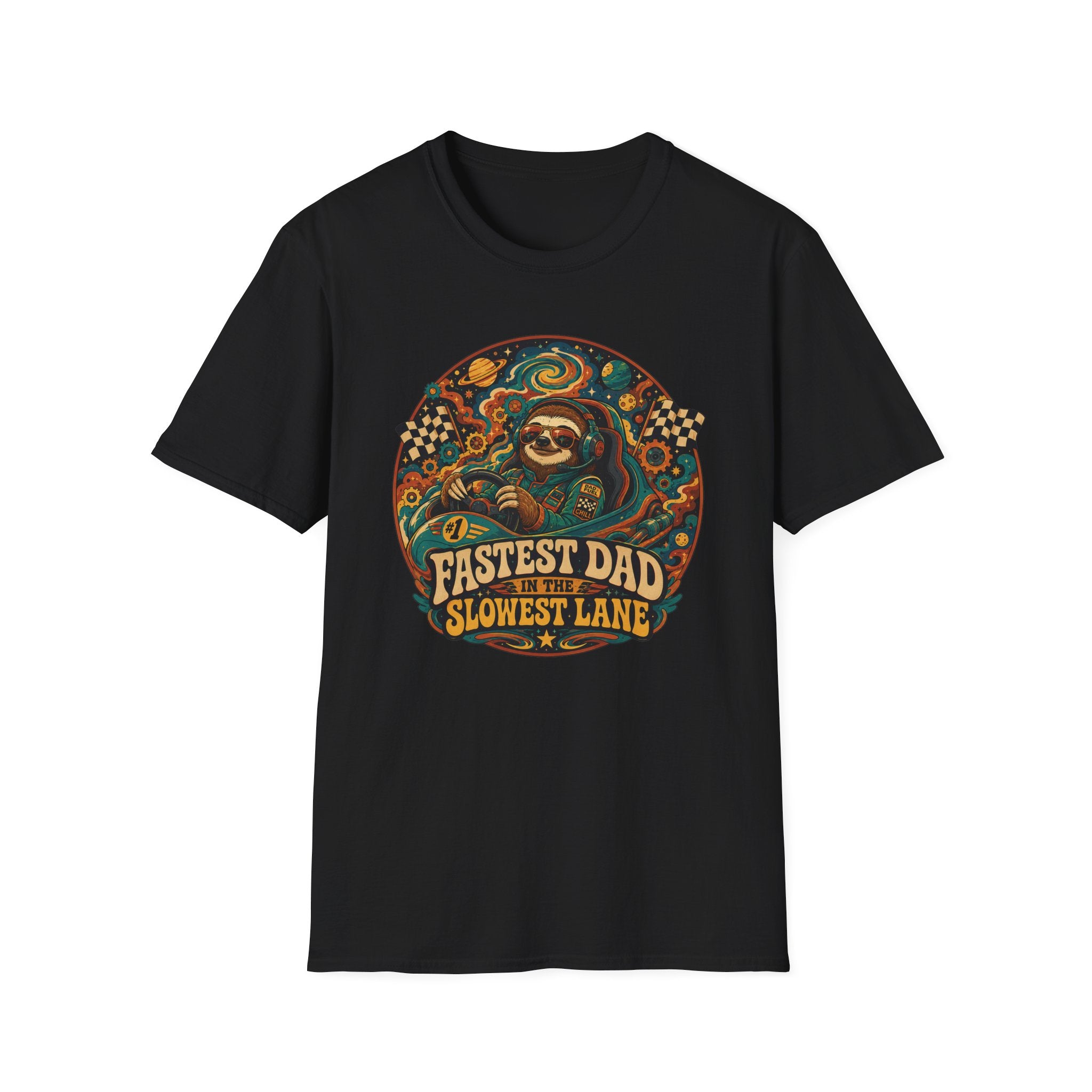 Fastest Dad in the Slowest Lane T-Shirt