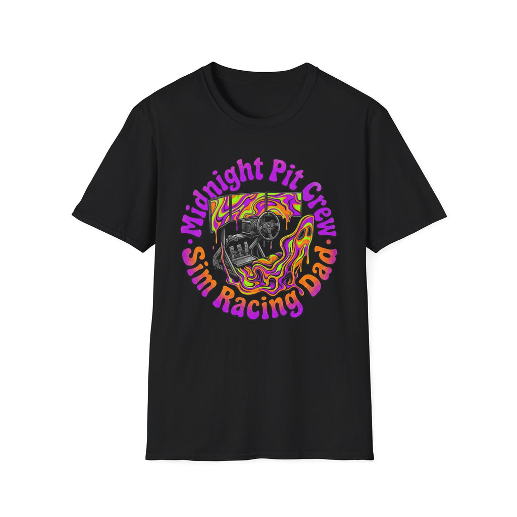 Psychedelic Racing Dad T-Shirt