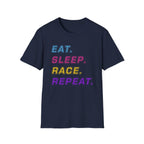 Eat. Sleep. Race. Repeat T-Shirt
