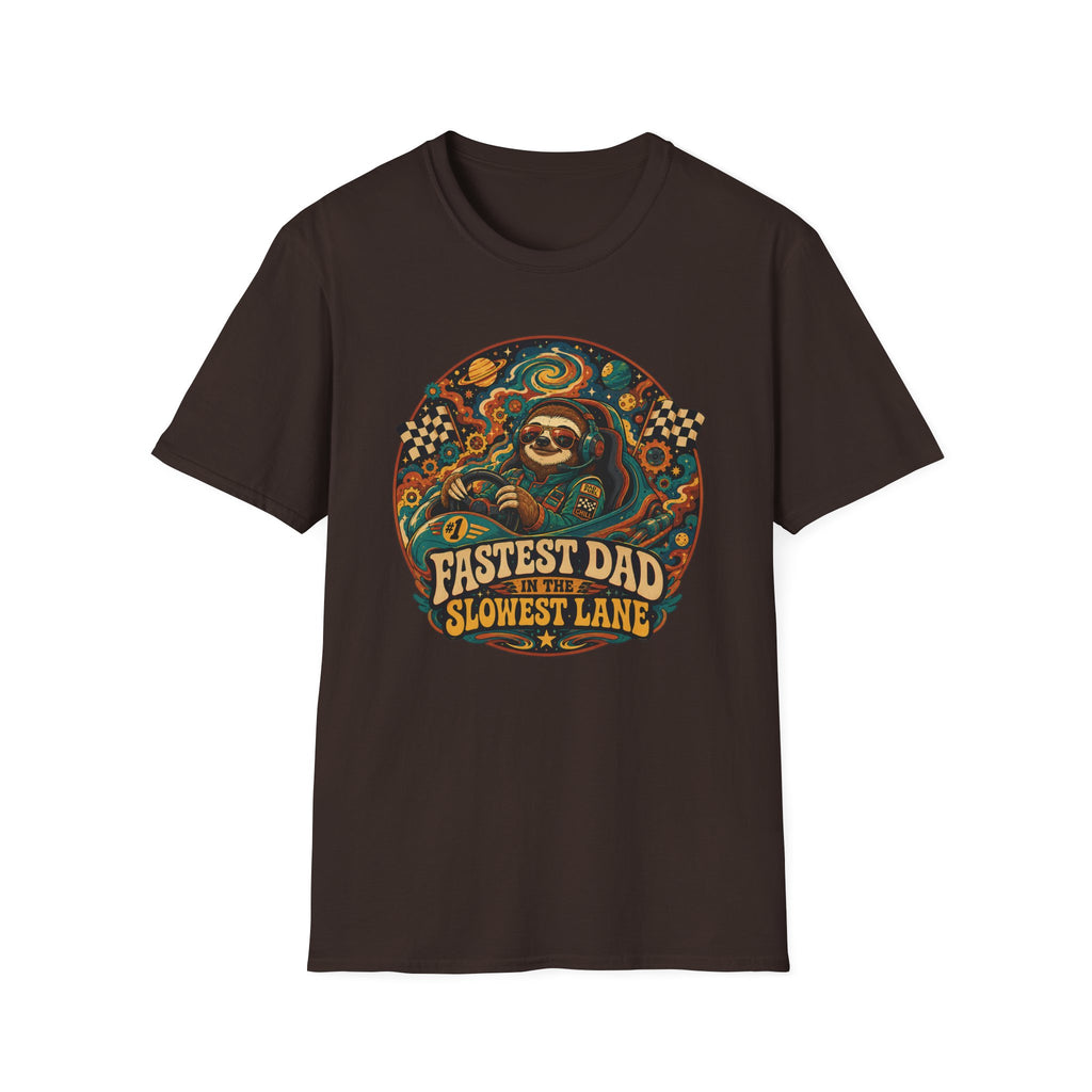 Fastest Dad in the Slowest Lane T-Shirt
