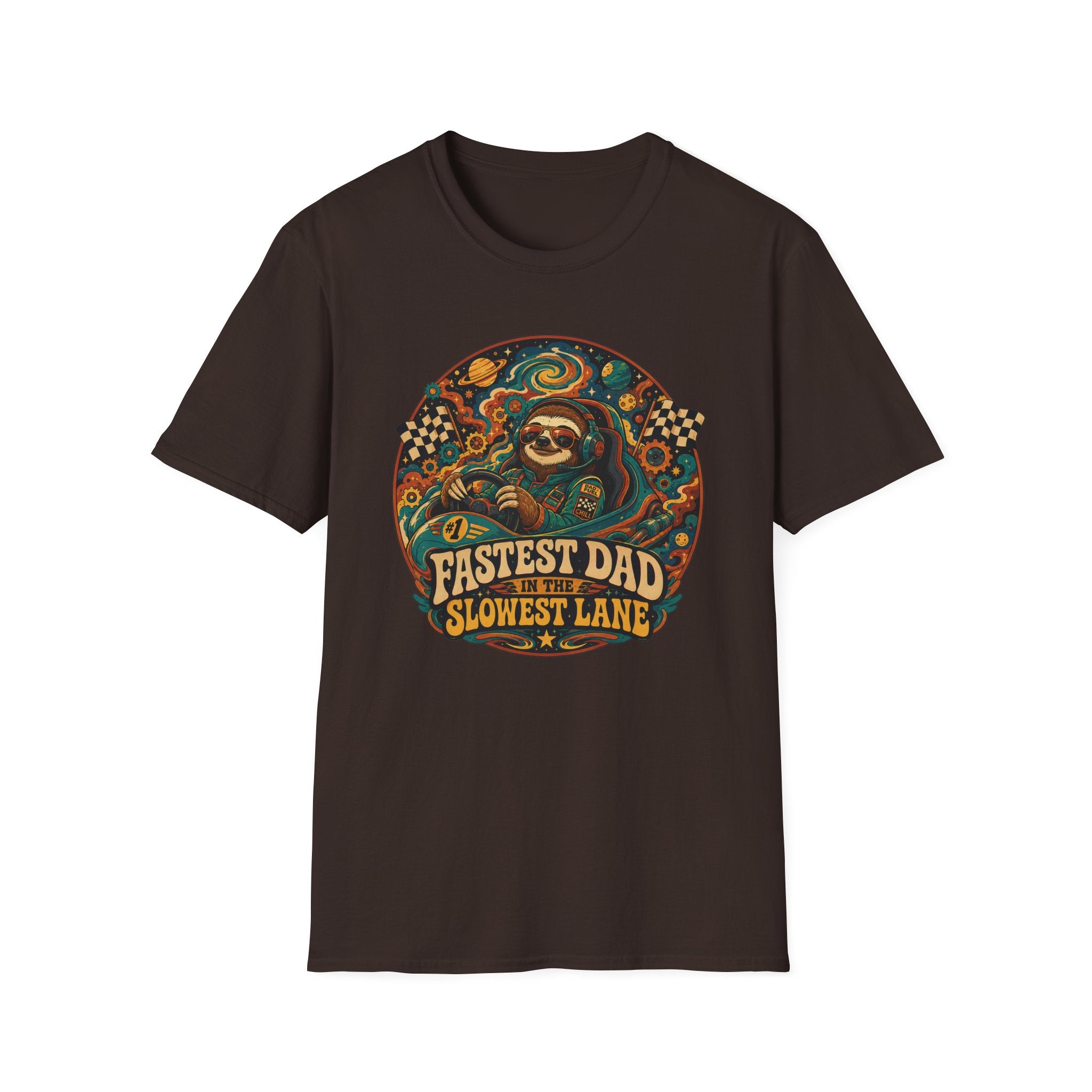 Fastest Dad in the Slowest Lane T-Shirt