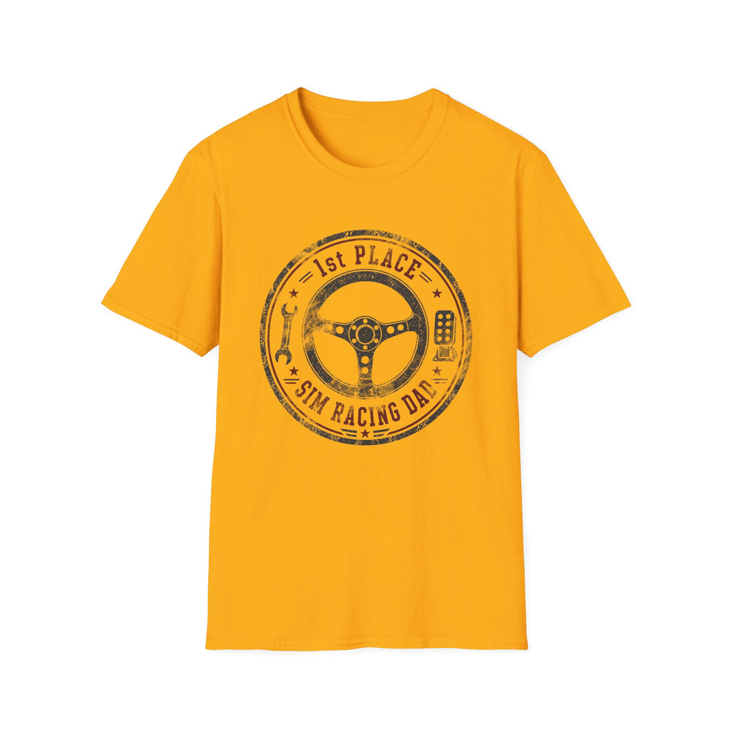 1st Place Sim Racing Dad T-Shirt