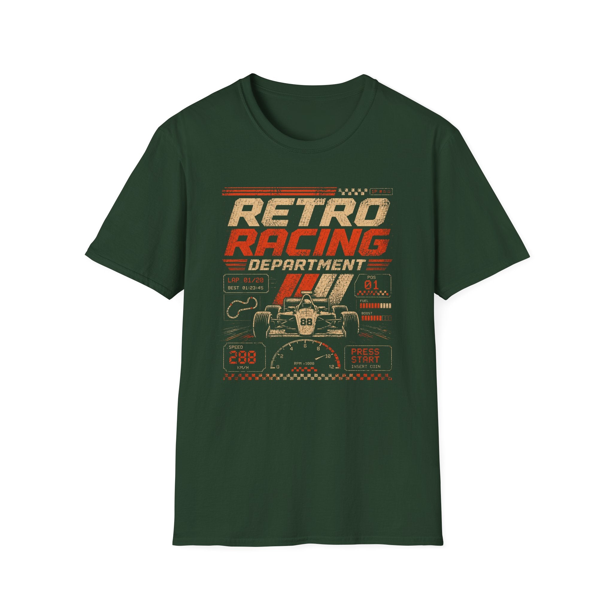 Retro Racing Dept T-Shirt