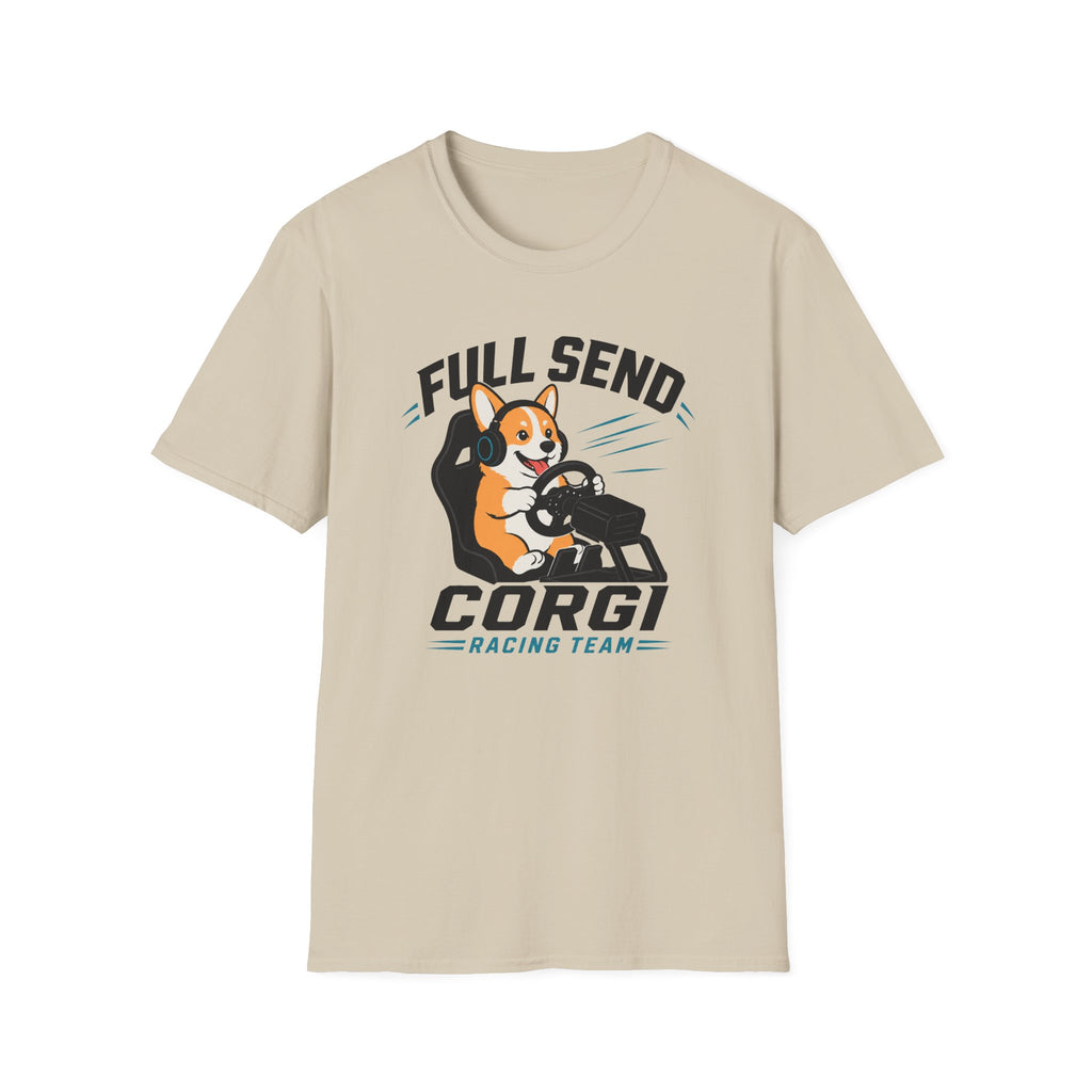 Full Send Corgi Team T-Shirt