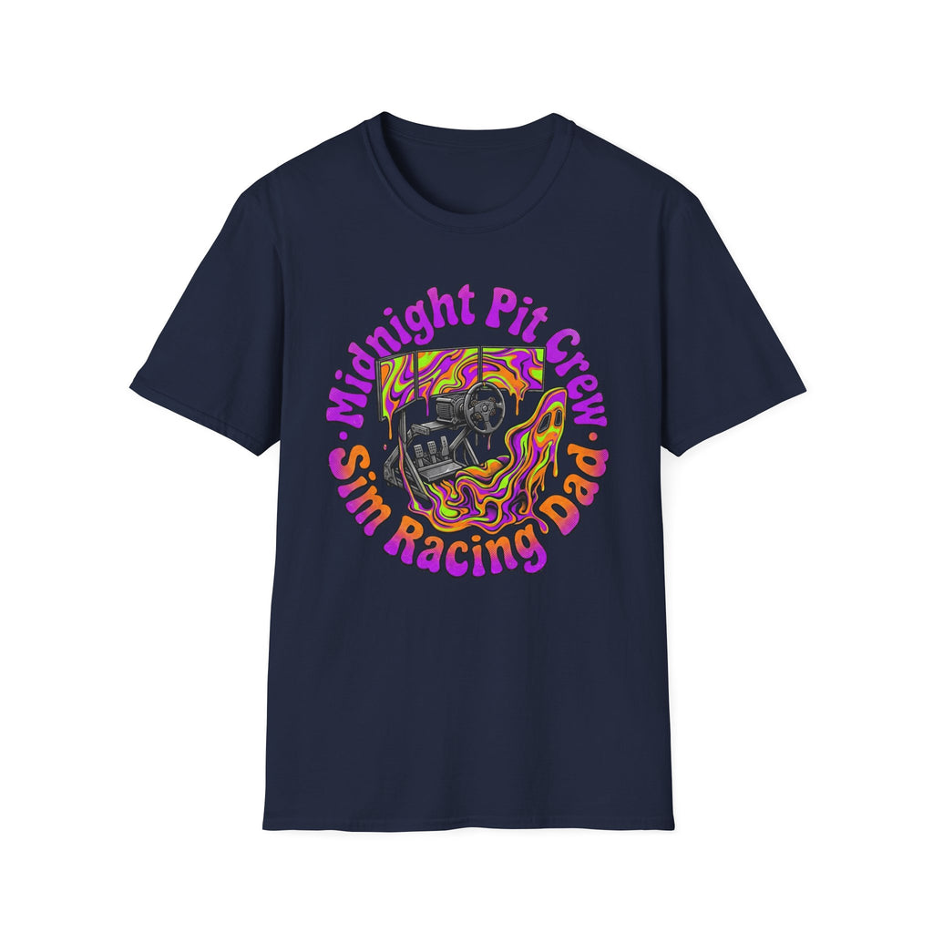 Psychedelic Racing Dad T-Shirt