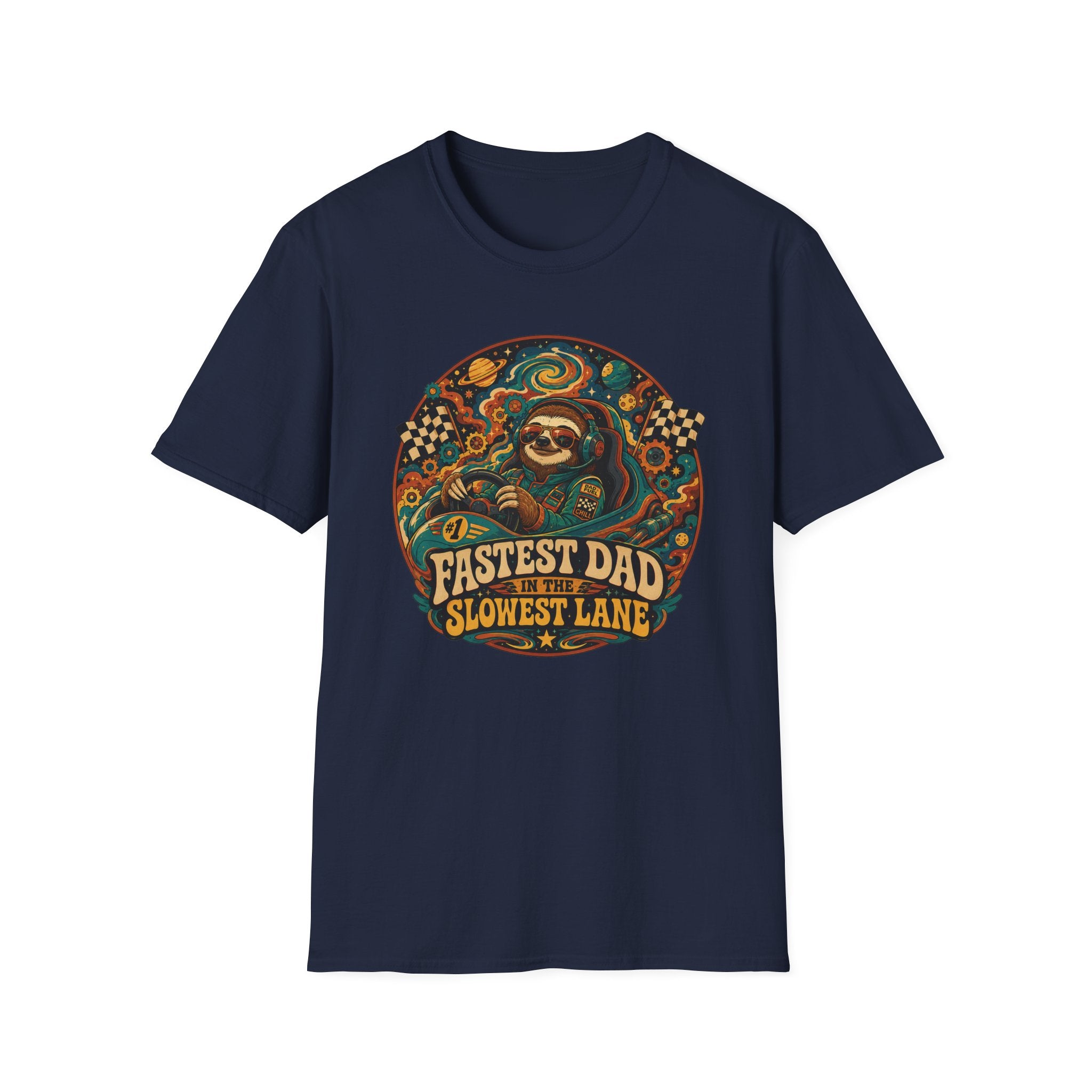 Fastest Dad in the Slowest Lane T-Shirt