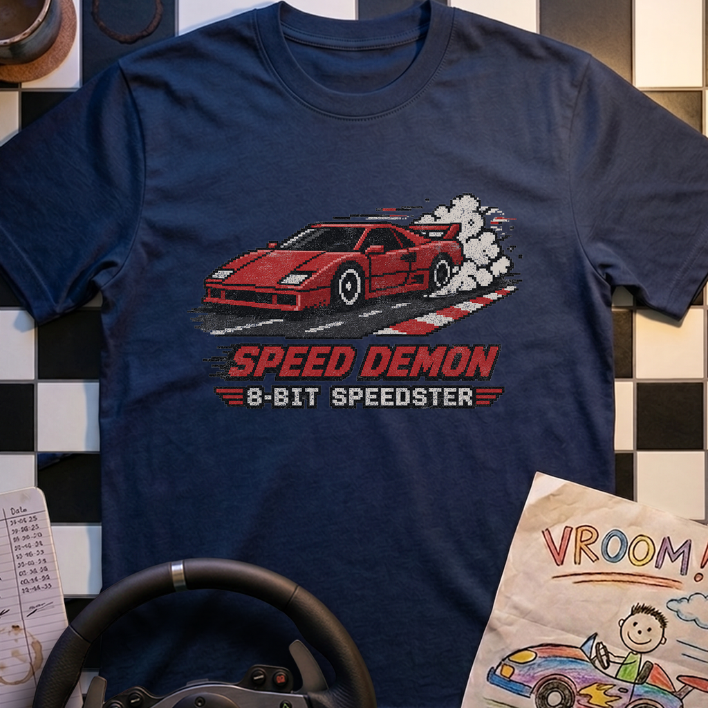 8-Bit Speed Demon T-Shirt
