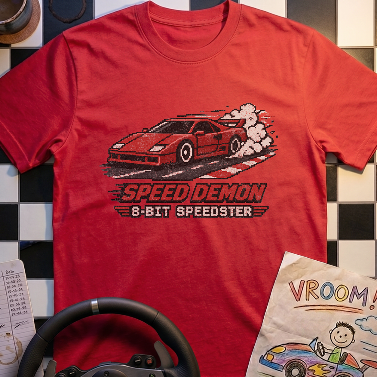 8-Bit Speed Demon T-Shirt