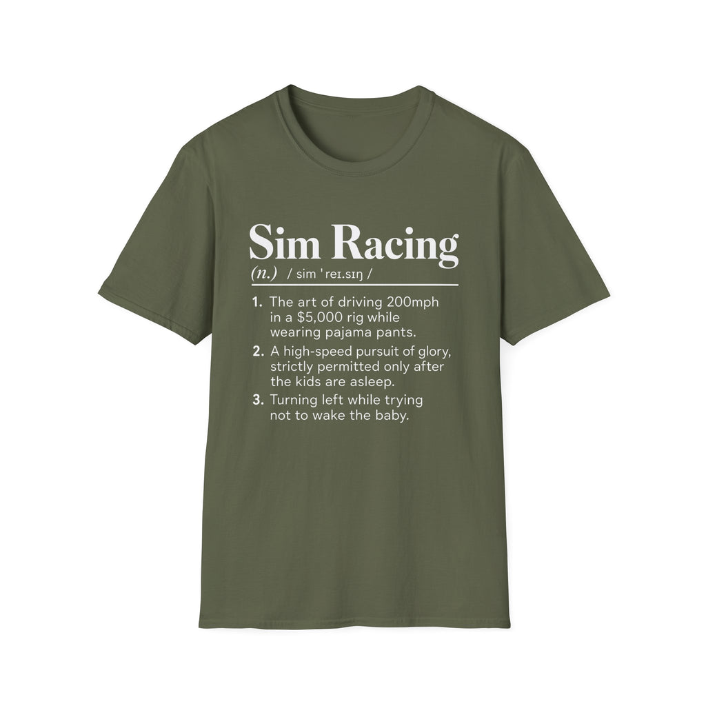 Sim Racing Definition T-Shirt