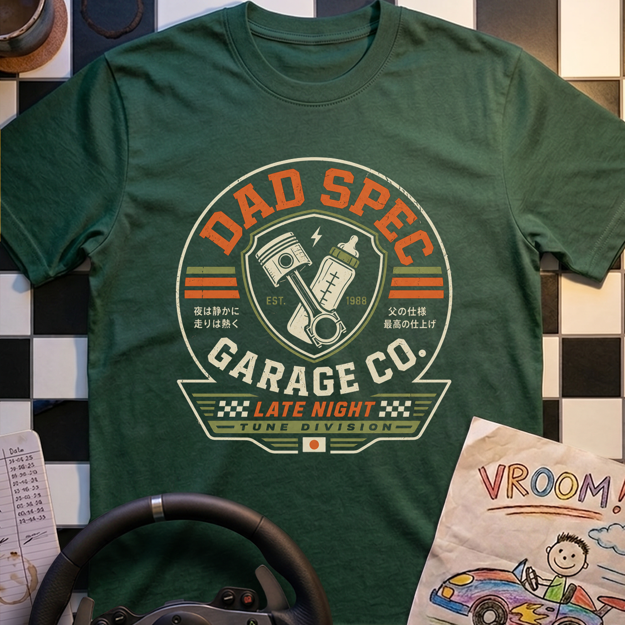 Dad Spec Garage Co. T-Shirt