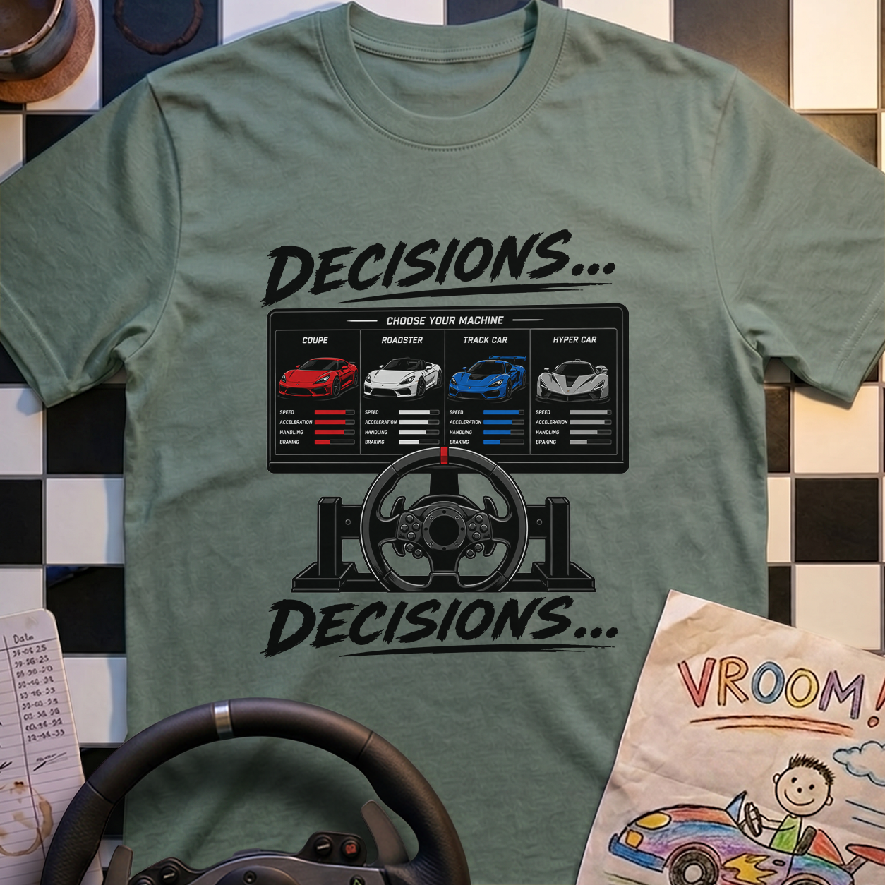 Decisions Decisions T-Shirt