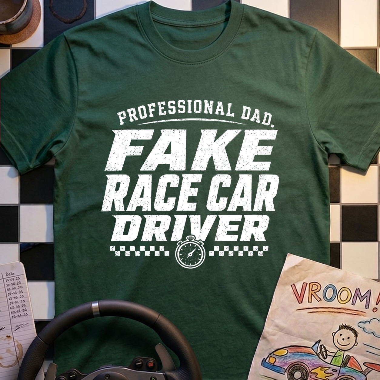 Fake Race Car Driver T-Shirt