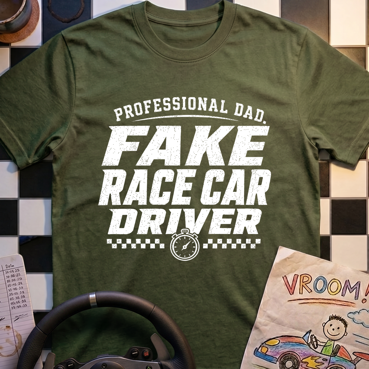 Fake Race Car Driver T-Shirt
