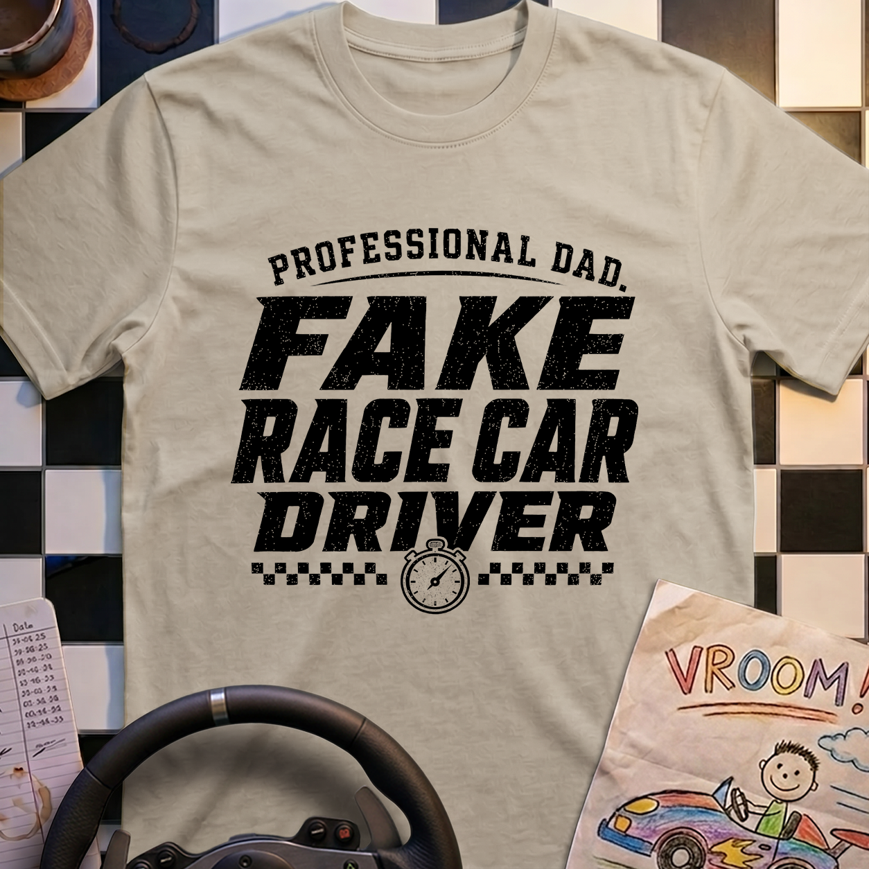Fake Race Car Driver T-Shirt