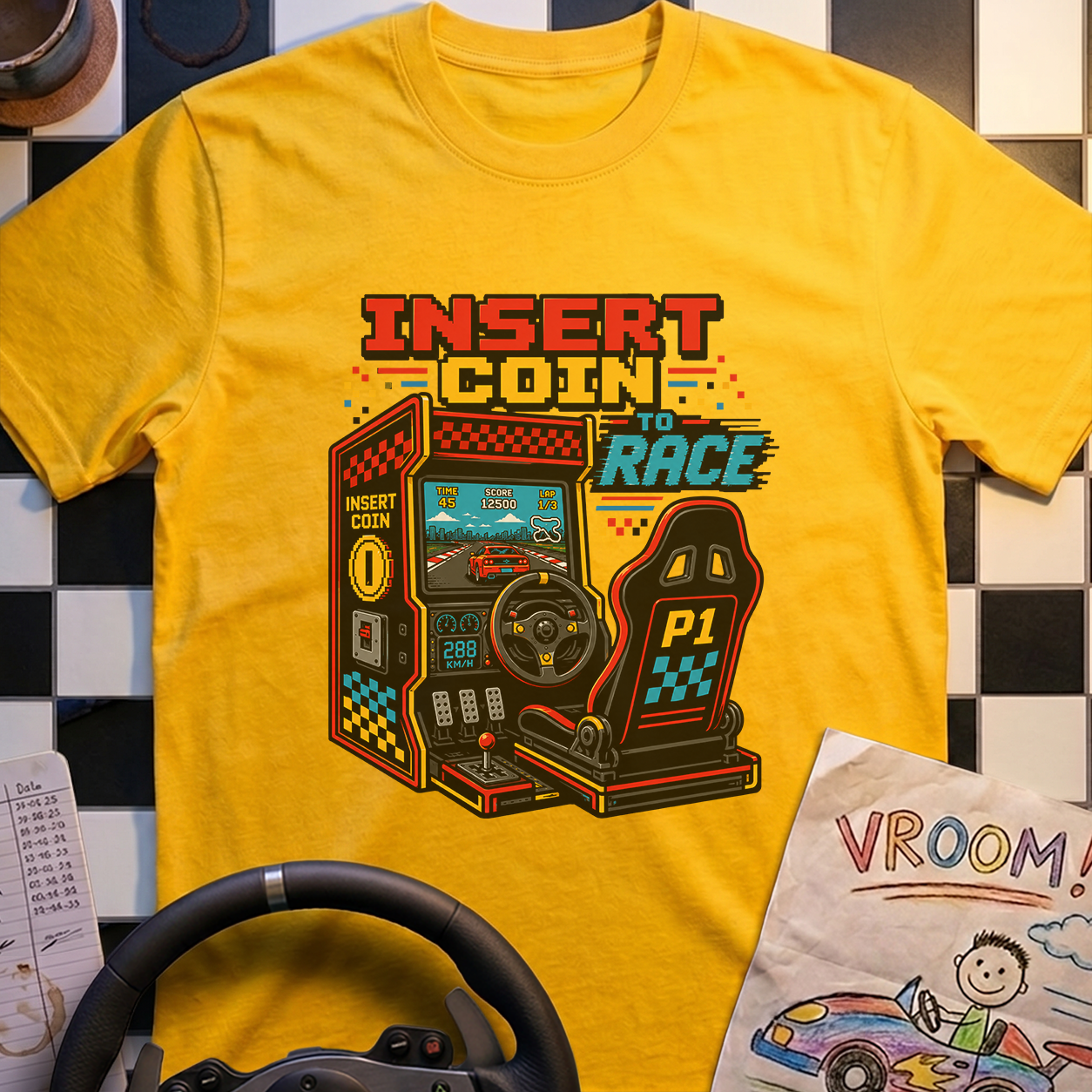 Insert Coin to Race T-Shirt
