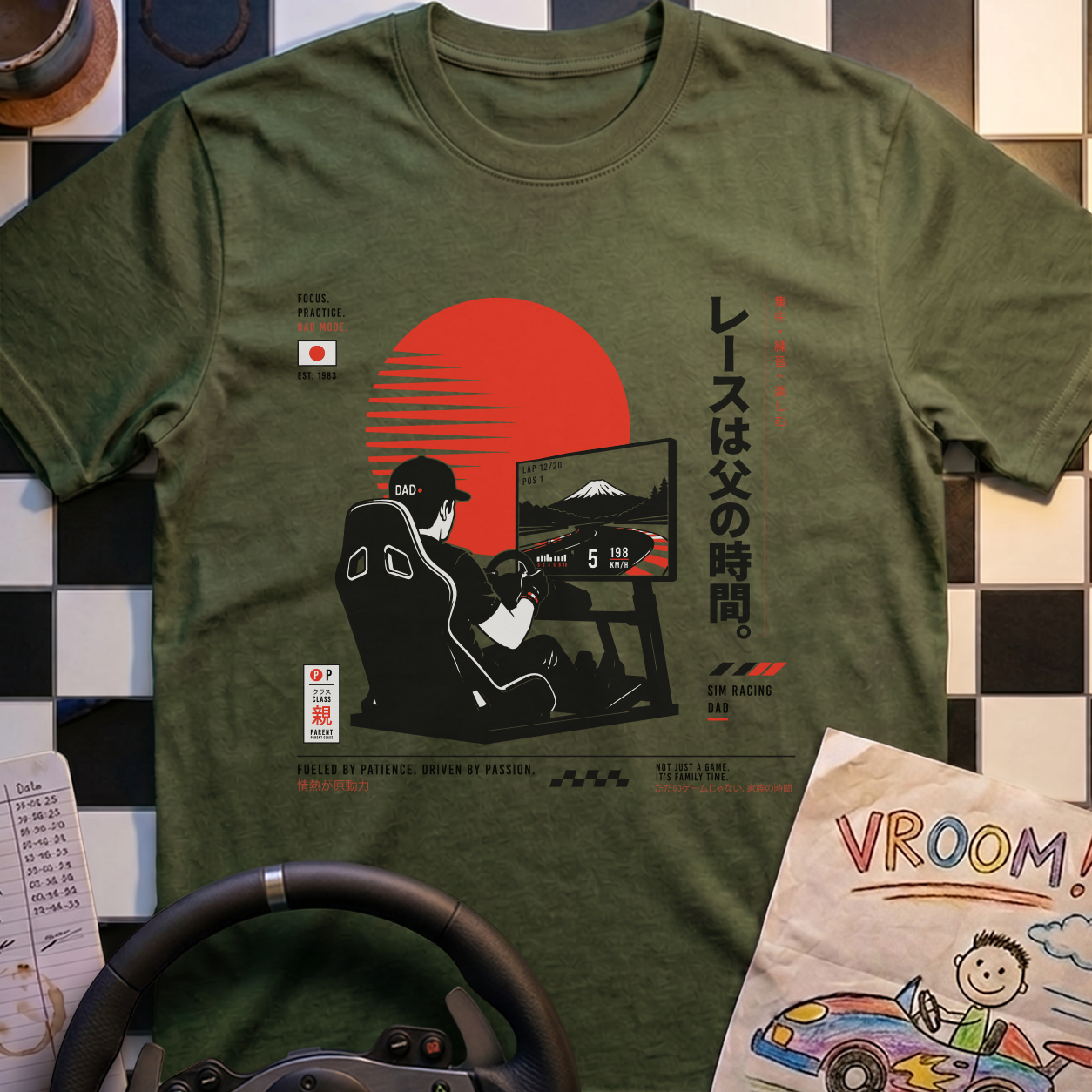 Racer Dad T-Shirt