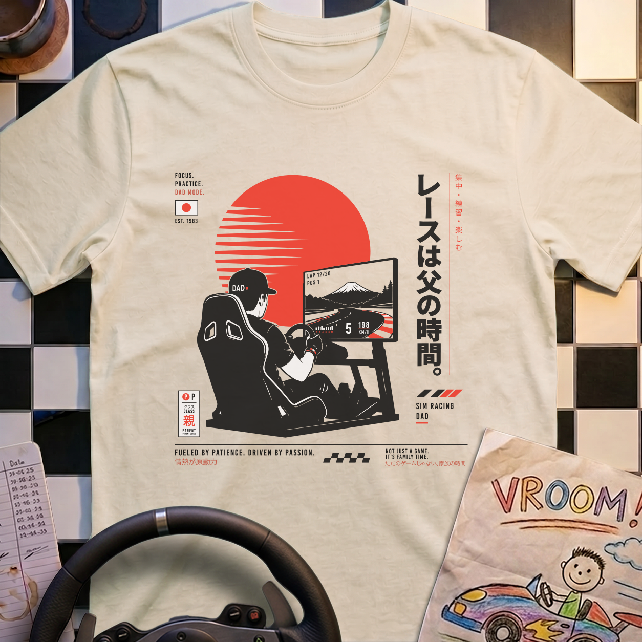 Racer Dad T-Shirt