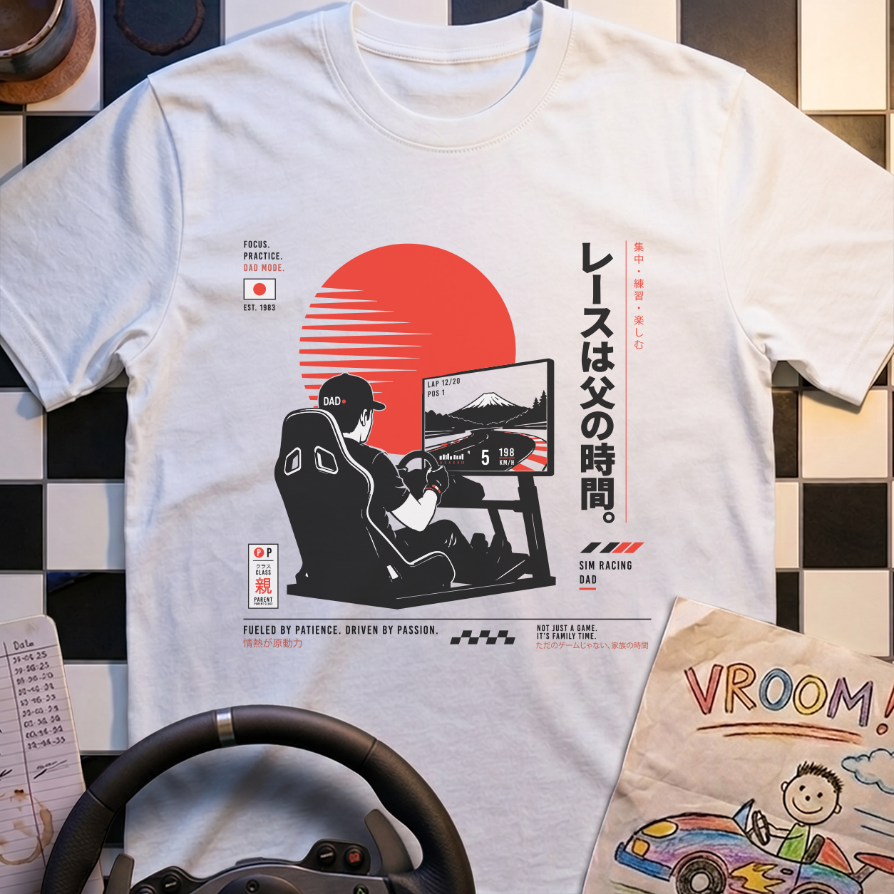Racer Dad T-Shirt