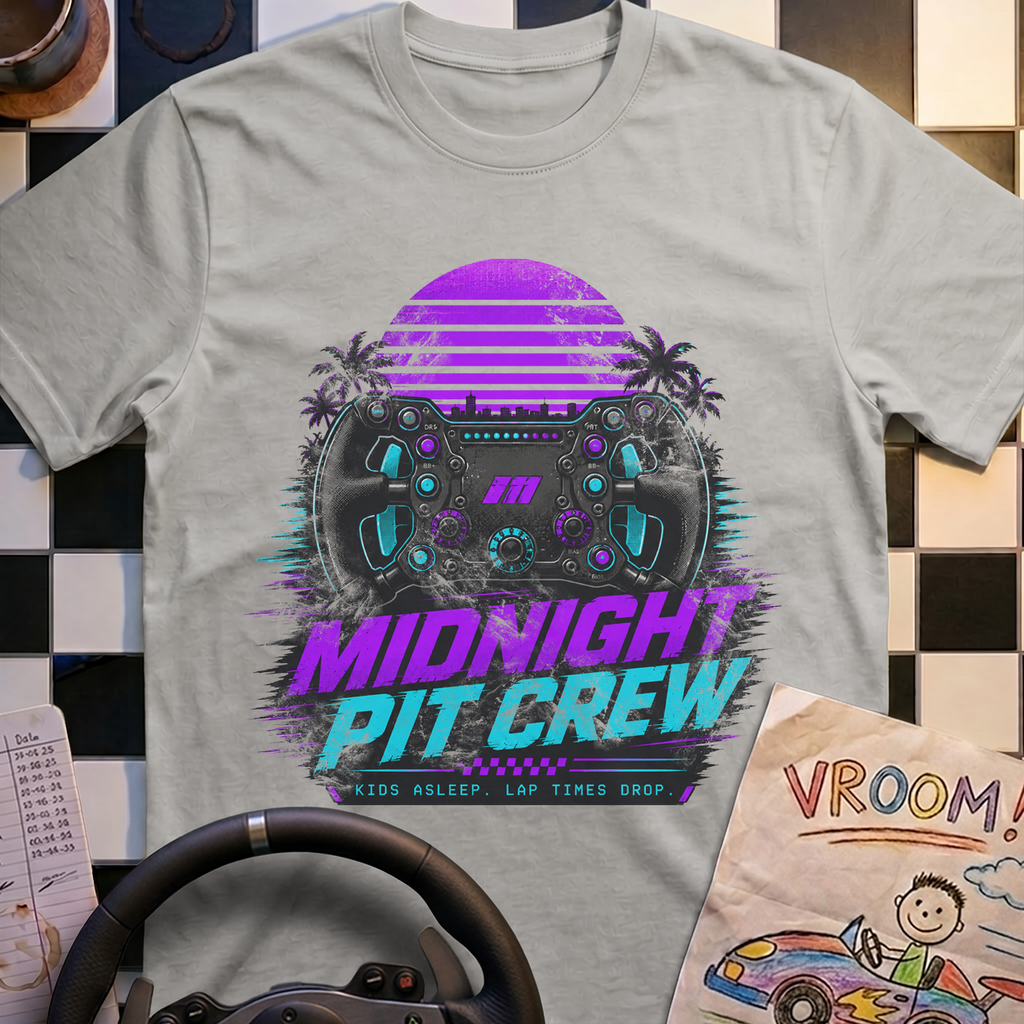 Kids Asleep. Lap Times Drop T-Shirt