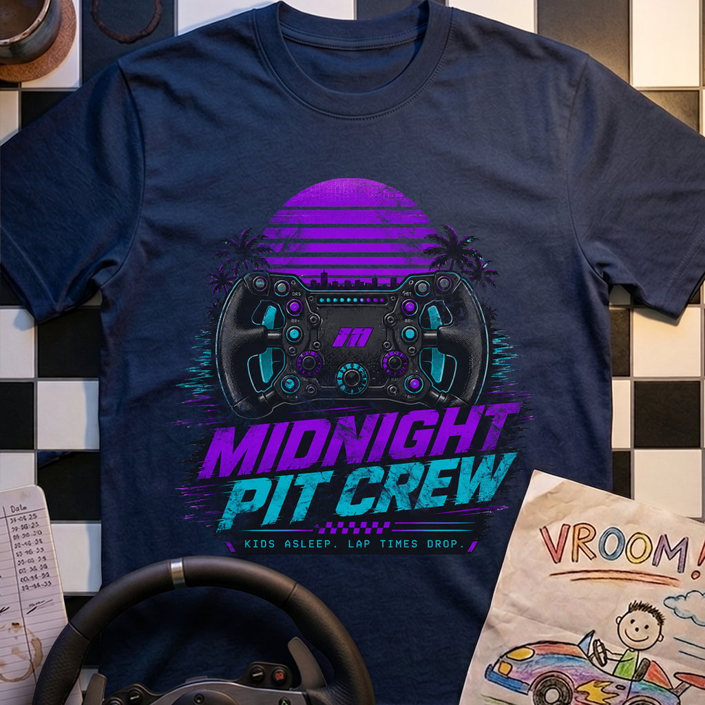 Kids Asleep. Lap Times Drop T-Shirt