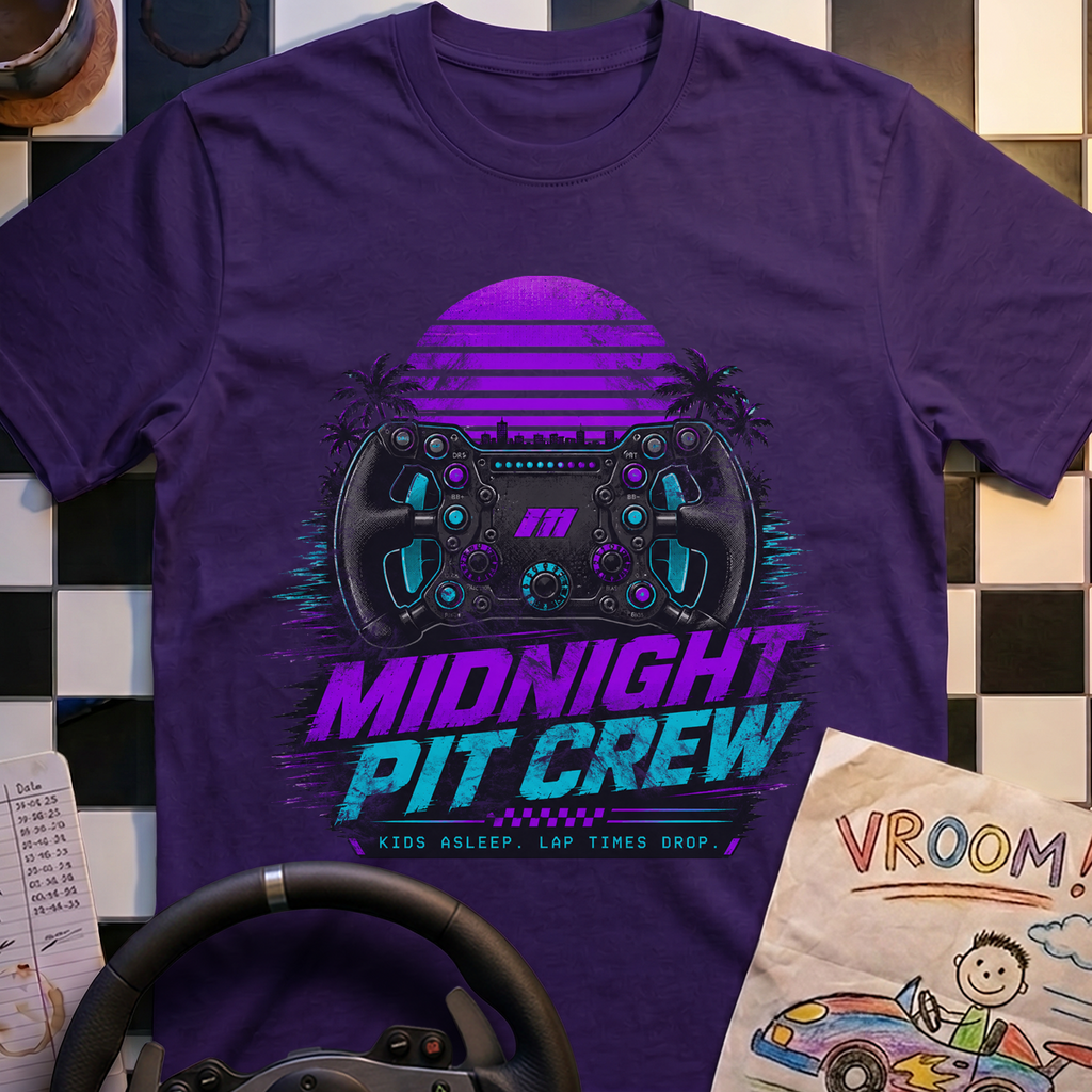 Kids Asleep. Lap Times Drop T-Shirt