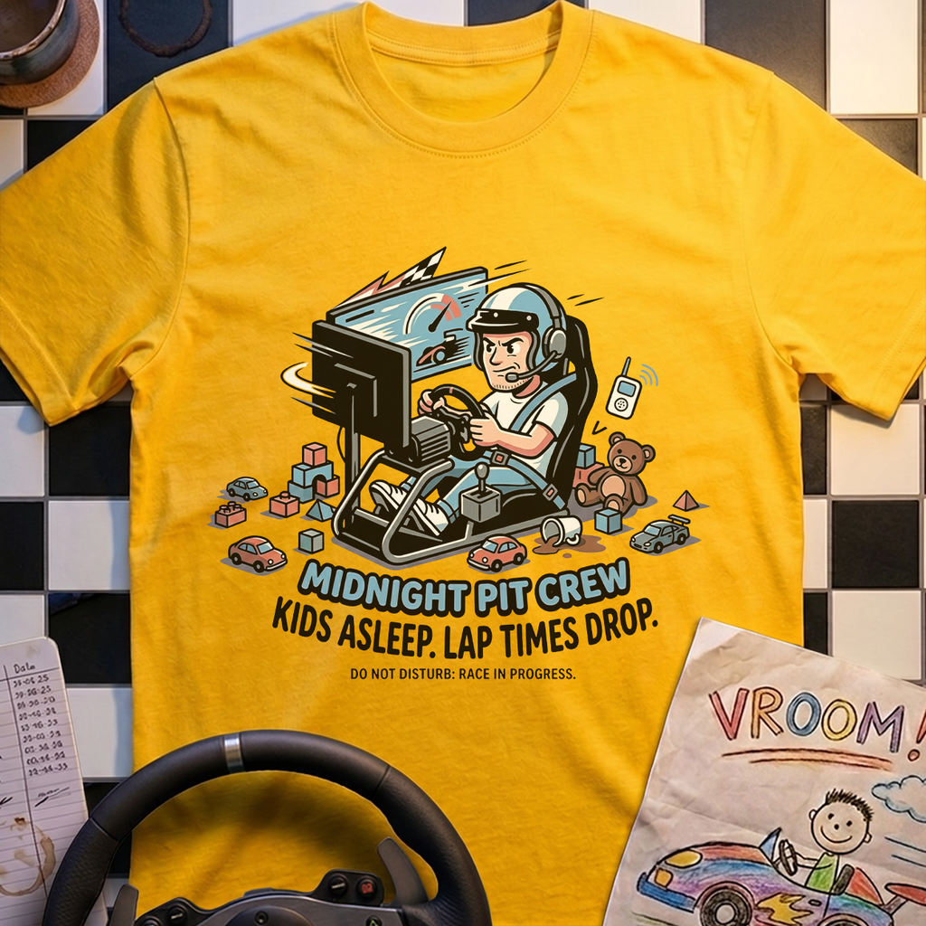 Kids Asleep Sim Rig T-Shirt