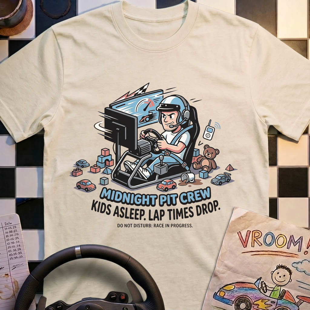 Kids Asleep Sim Rig T-Shirt