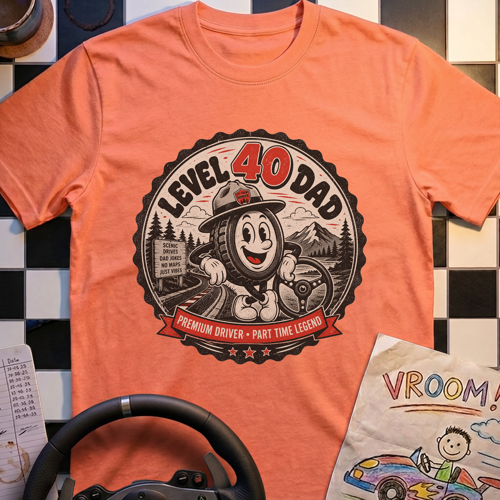 Level 40 Ranger Dad T-Shirt