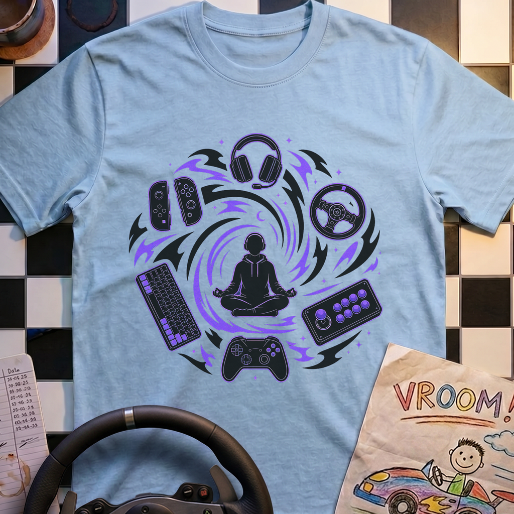 Meditation Gamer T-Shirt