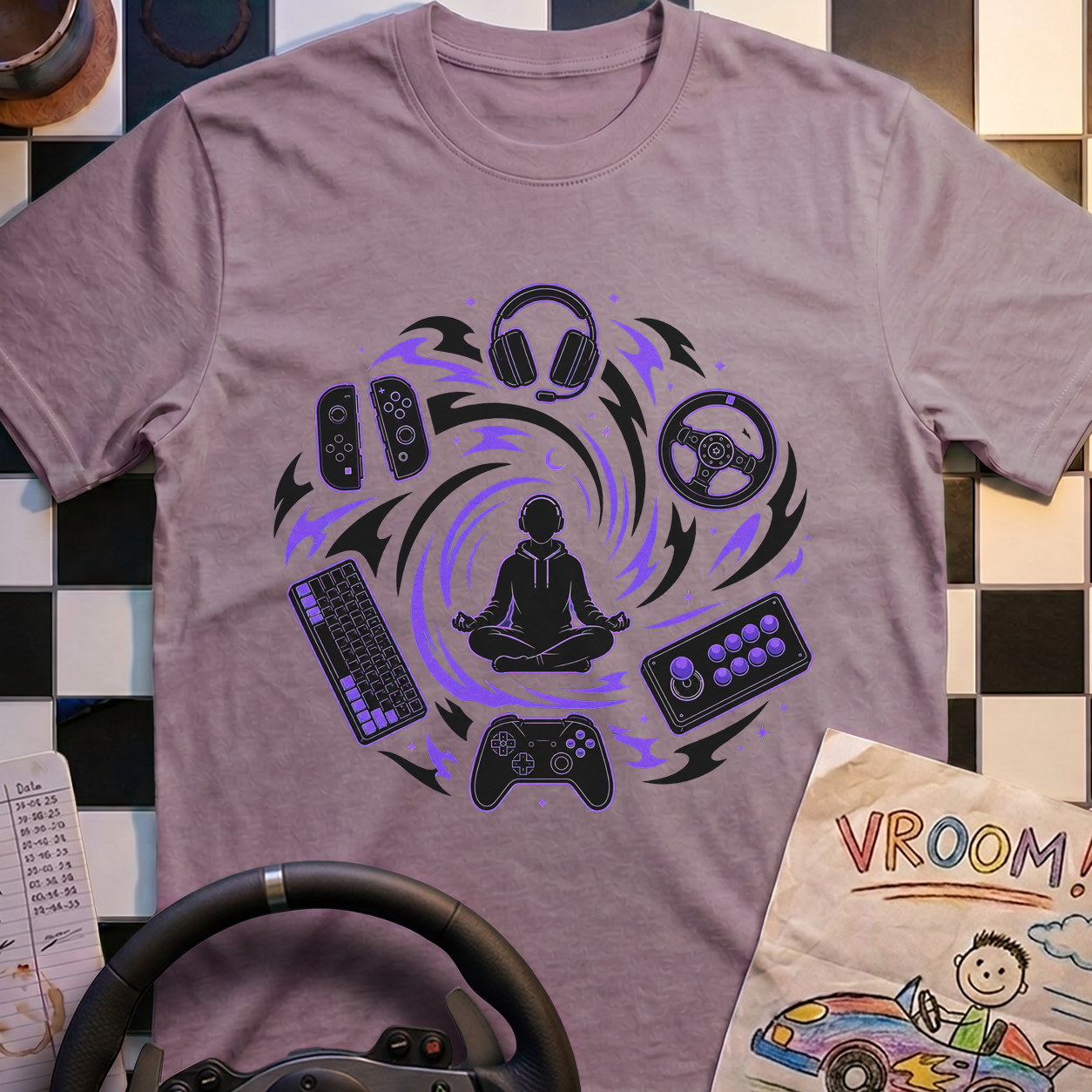 Meditation Gamer T-Shirt