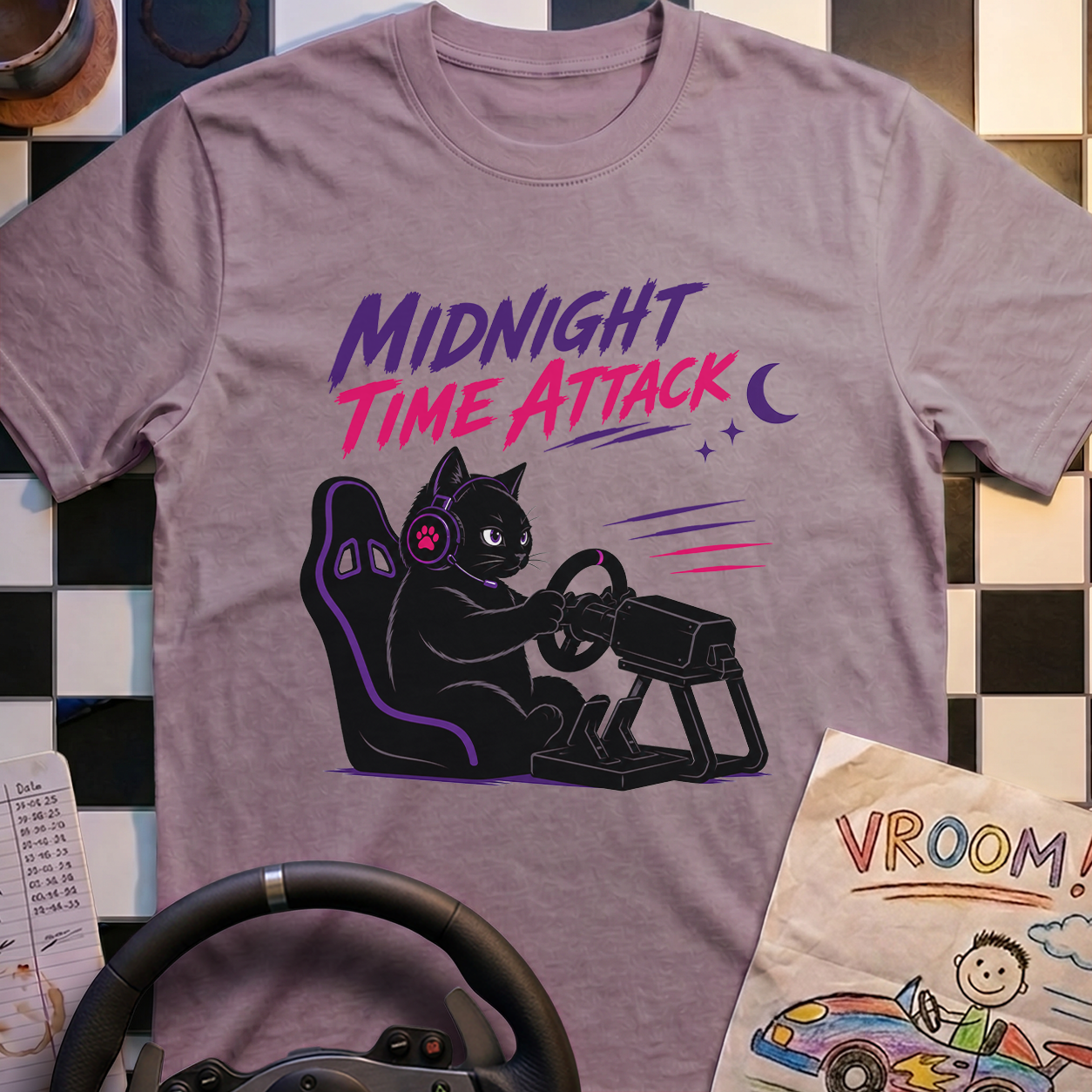 Midnight Time Attack T-Shirt