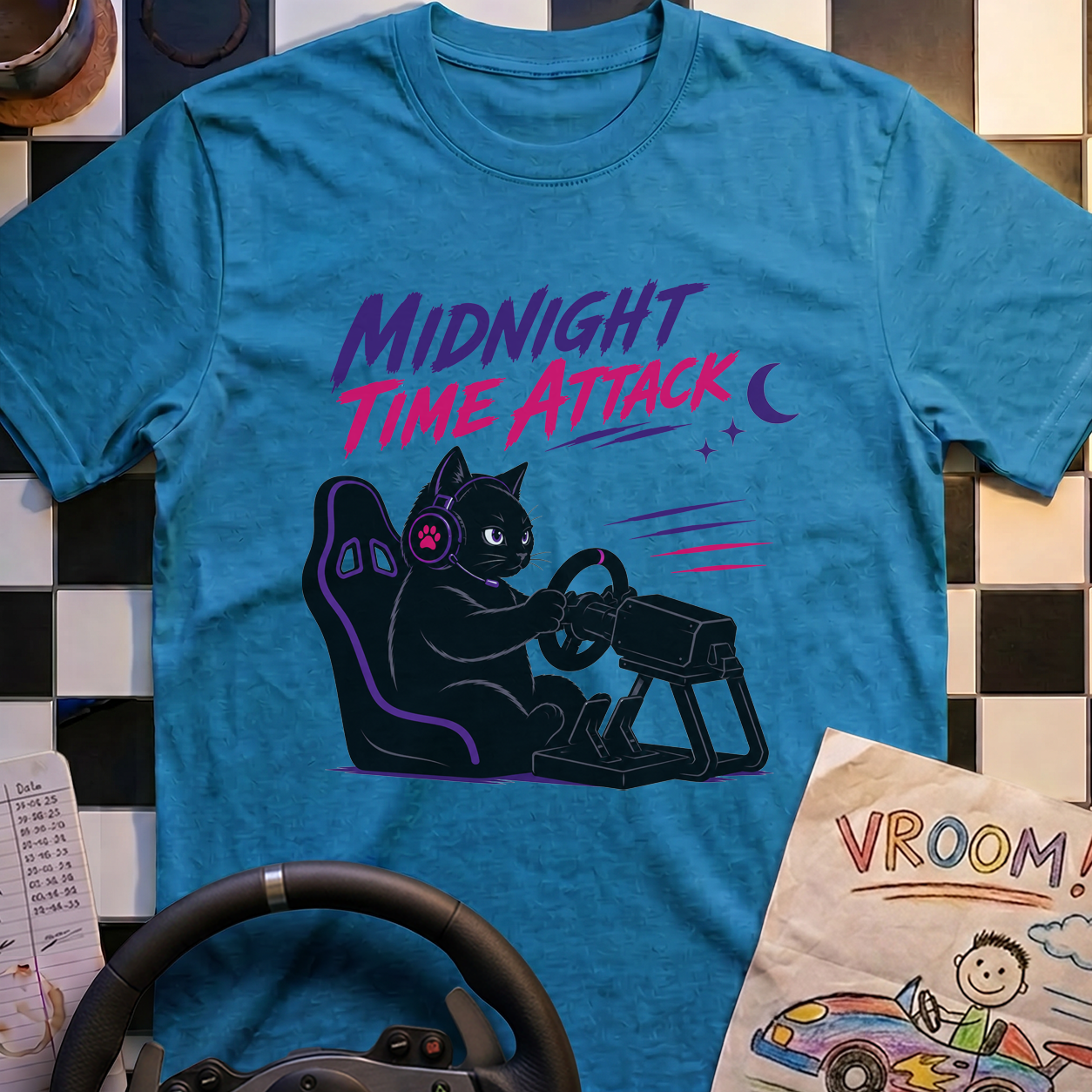 Midnight Time Attack T-Shirt