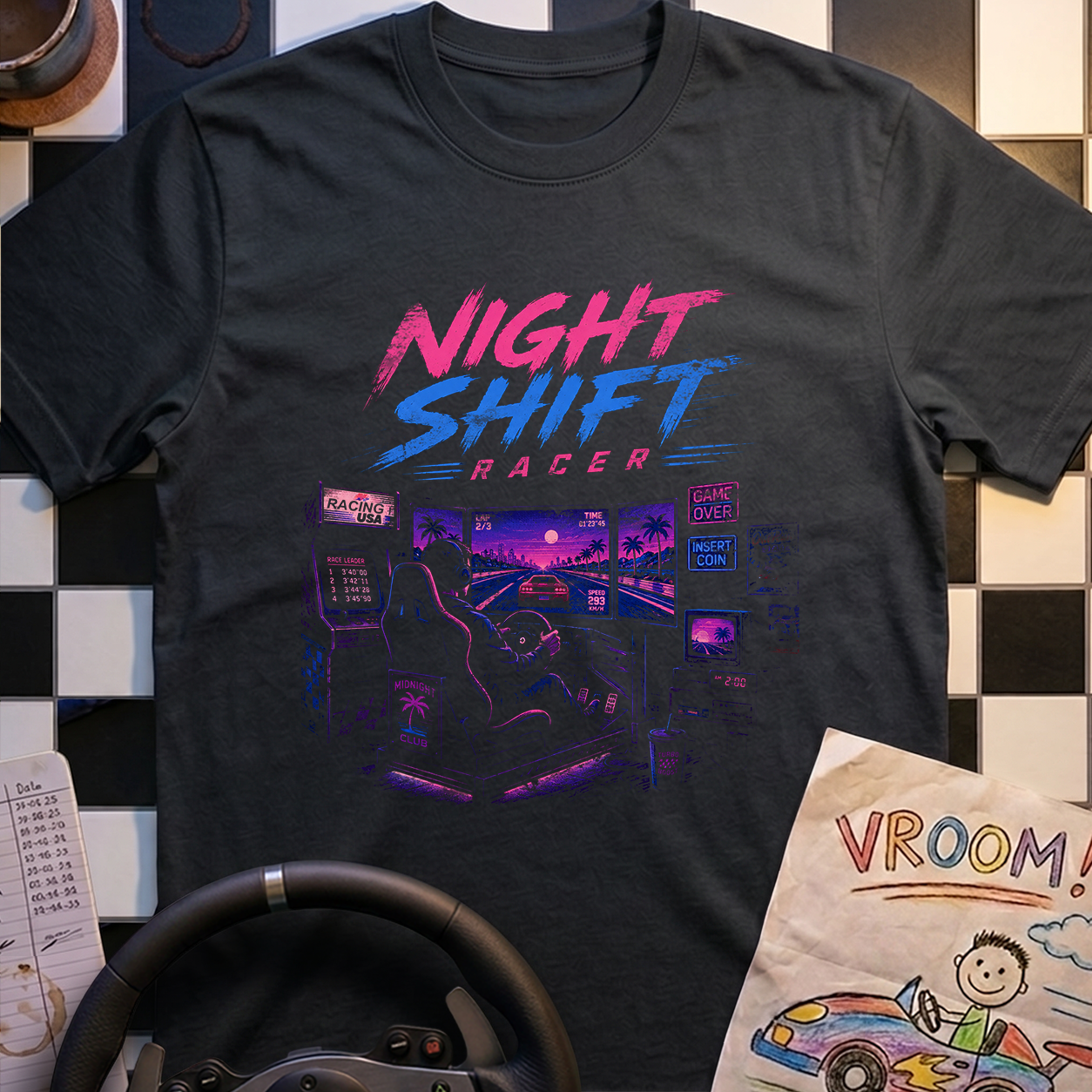 Night Shift Racer T-Shirt