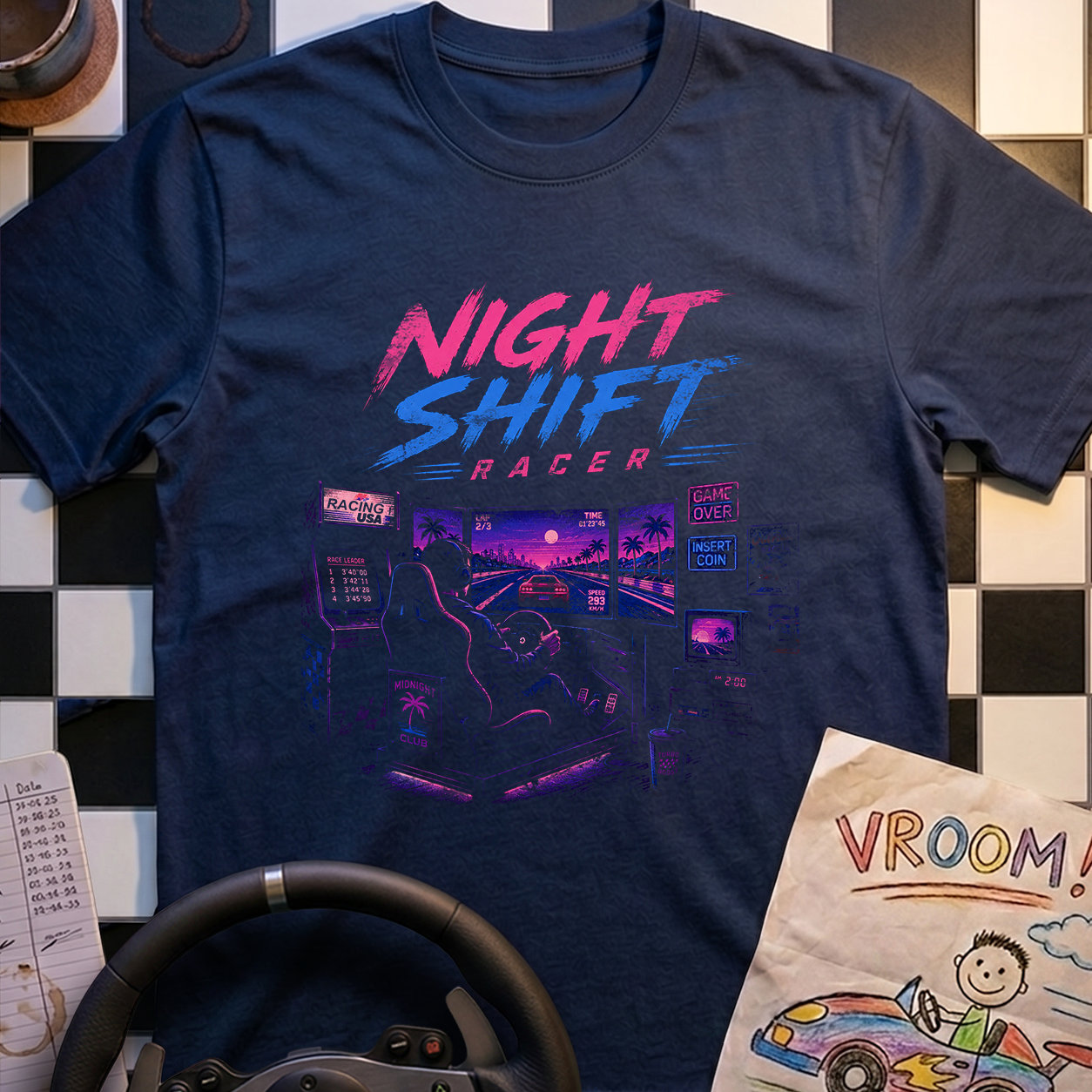 Night Shift Racer T-Shirt