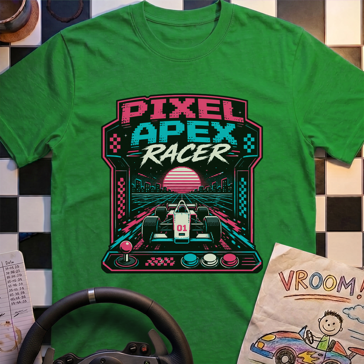 Pixel Apex Racer T-Shirt