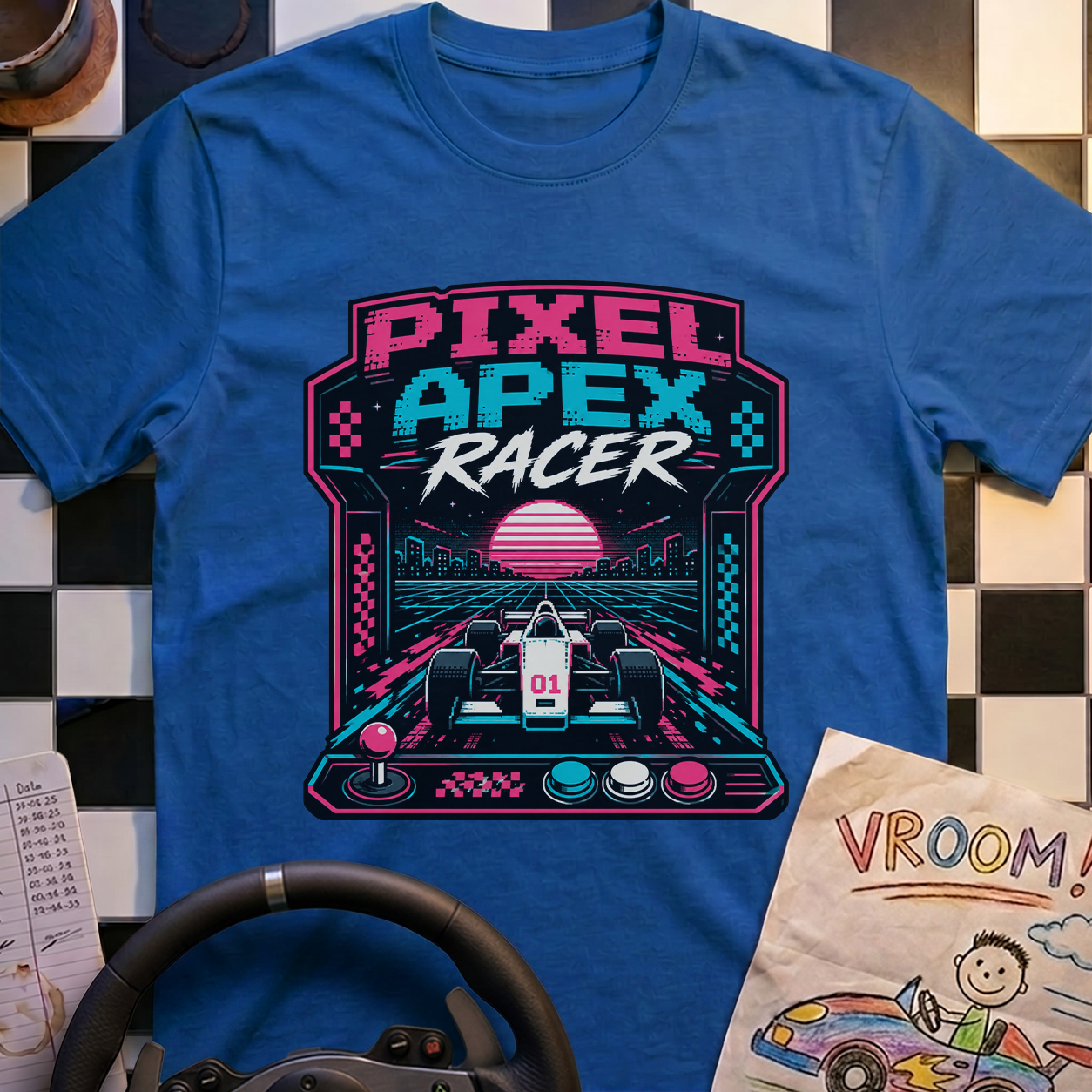Pixel Apex Racer T-Shirt