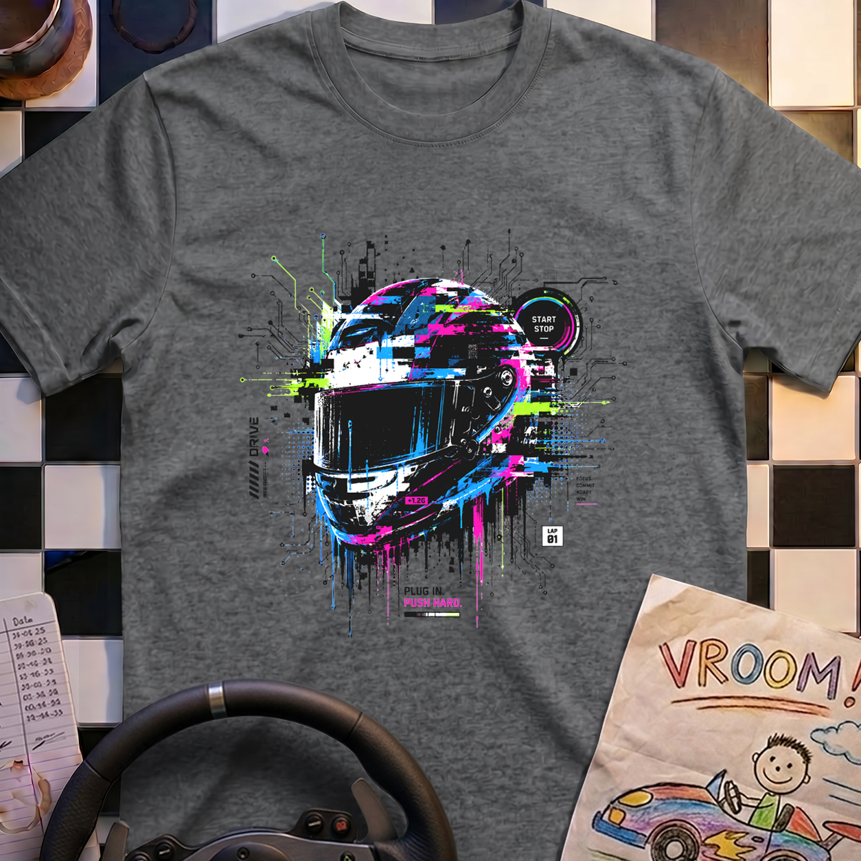 Racing Drip T-Shirt