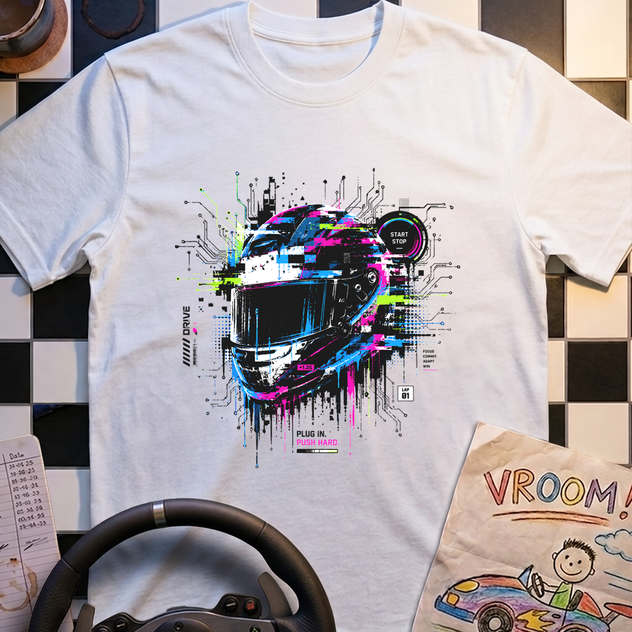 Racing Drip T-Shirt