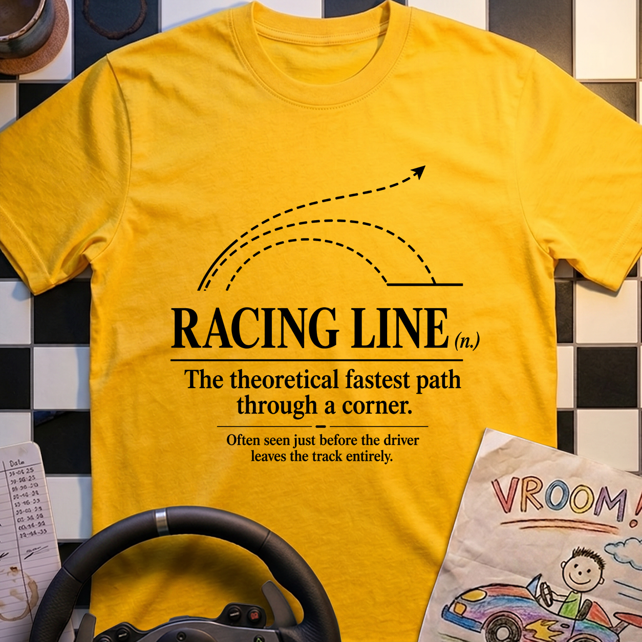 Racing Line Definition T-Shirt